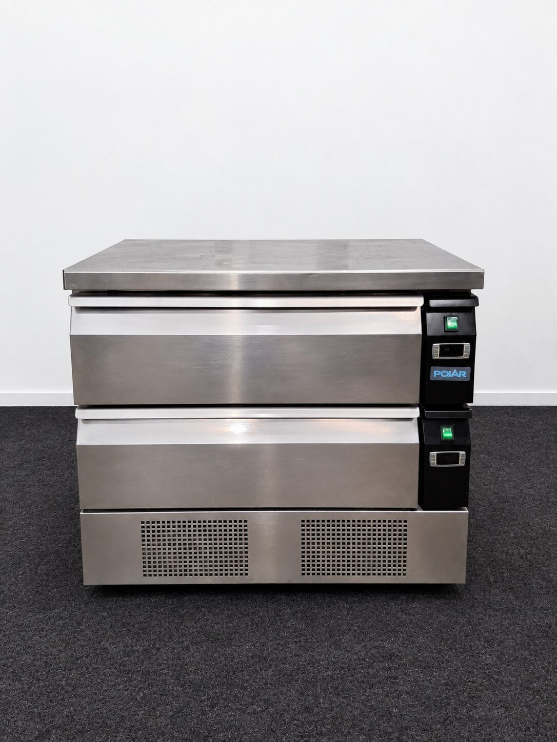 Polar DA996-A 2 Drawer Counter Fridge Freezer - 796547