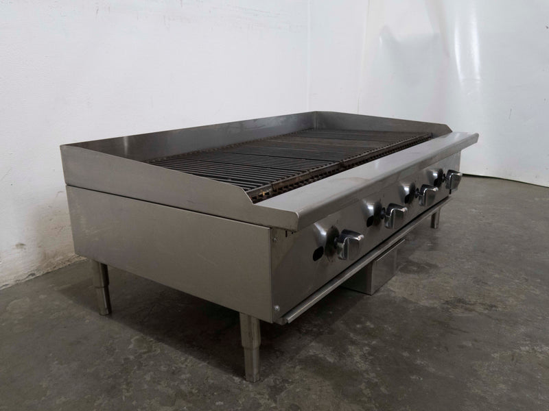 AG Equipment AGCH-122-LPG Char Rock Broiler - 798465