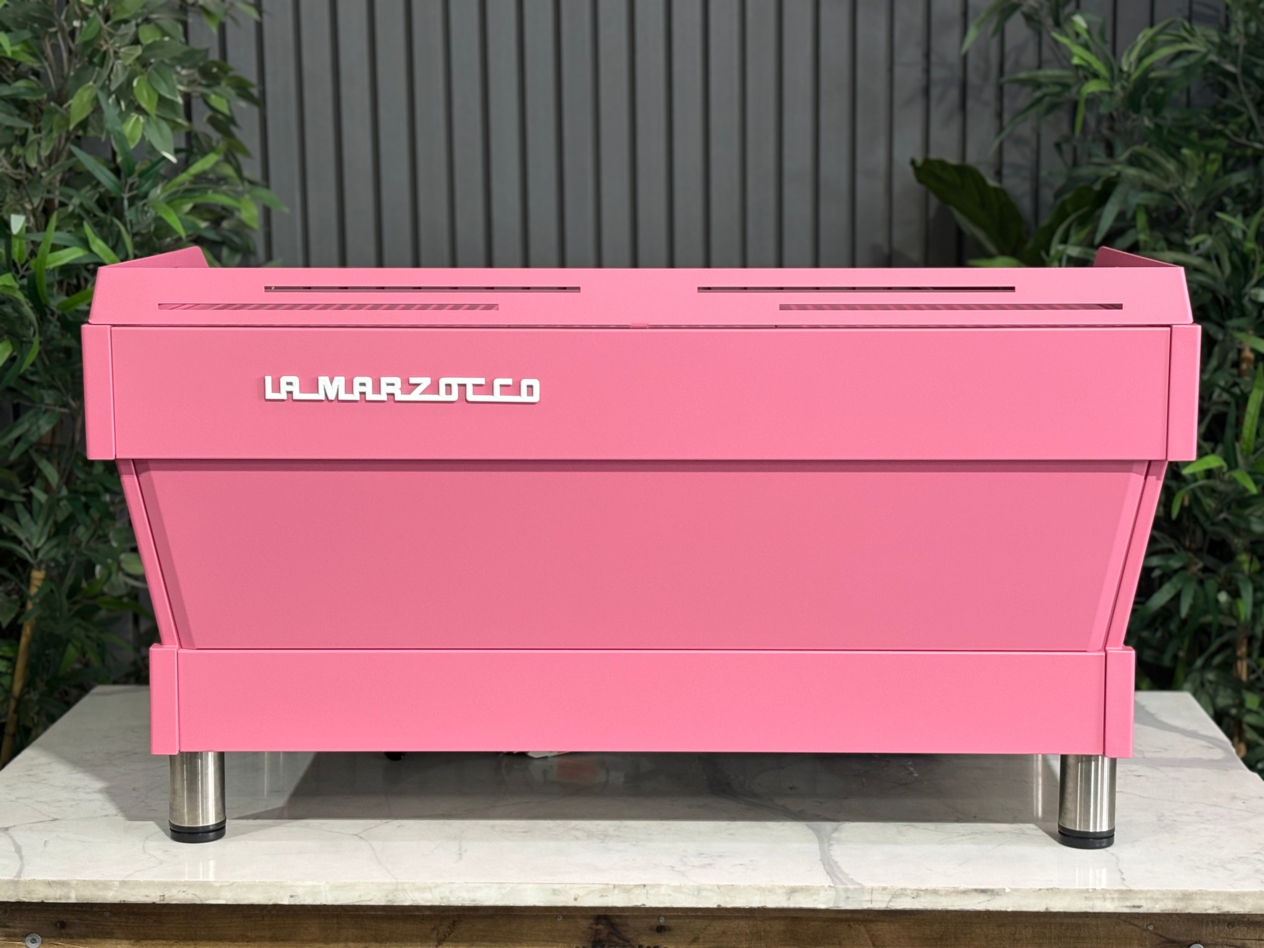 La Marzocco Linea PB Dark - 3 Group Commercial Espresso Machine - Pink