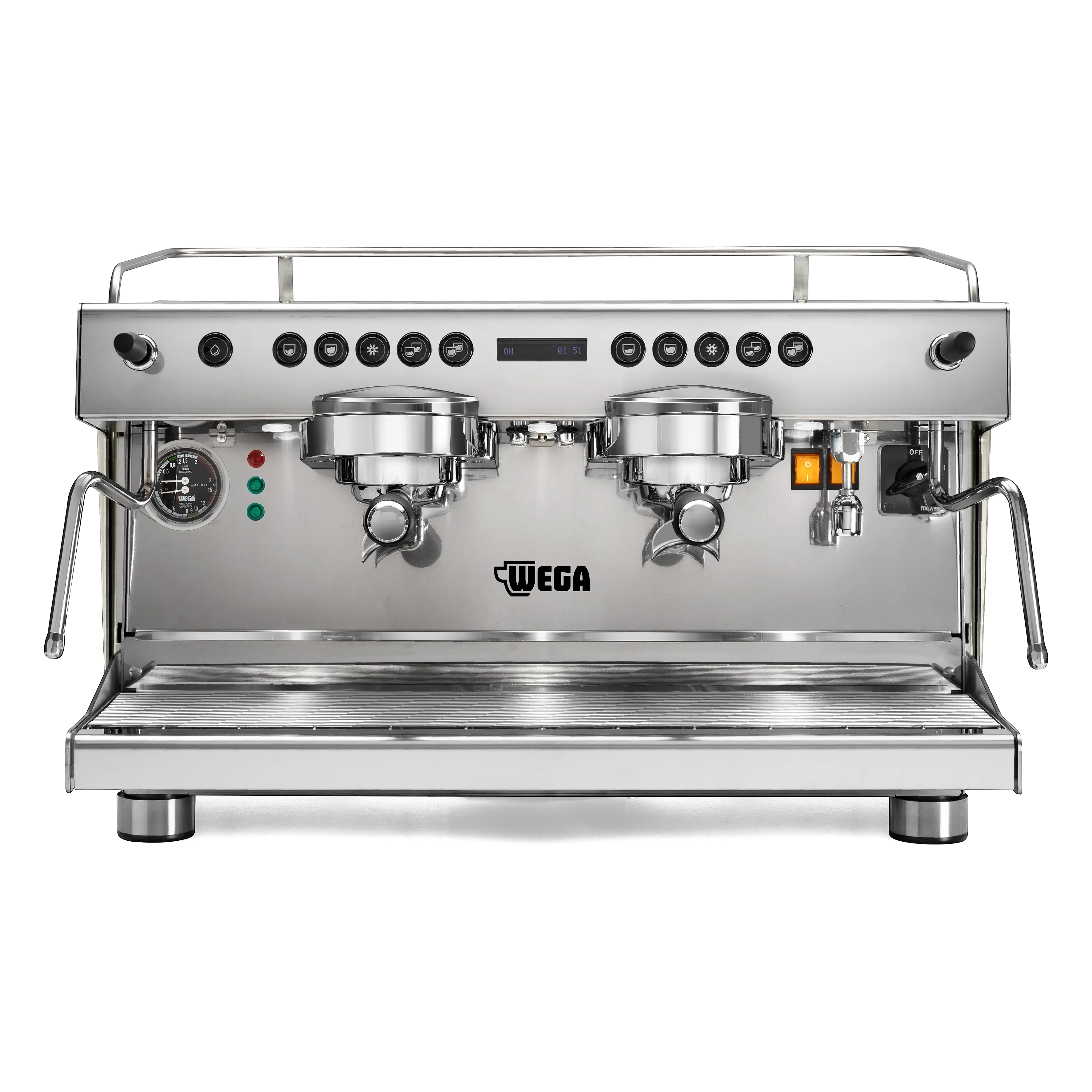 Wega Rover EVD - 2 Group Commercial Espresso Machine - Black