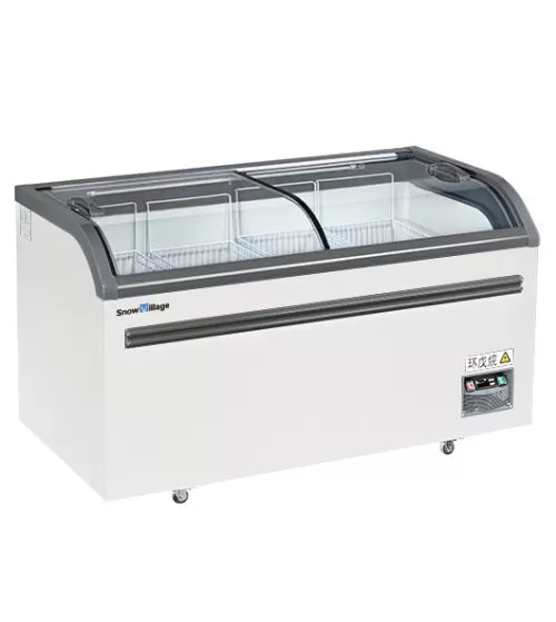 Snow Village Dual Temperature Supermarket Island Freezer SD/SC-518