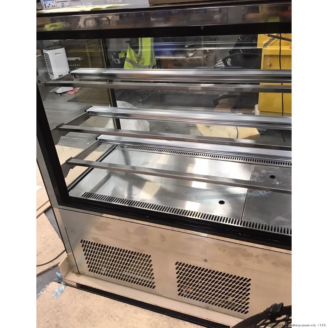 CLEARANCE - Bonvue Modern 3 Shelves Cake or Food Display - GAN-1800RF3 - NSW2153