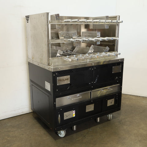 Scheer Proline LVR500A - 1200mm Gas Lava Rock Rotisserie - 844751