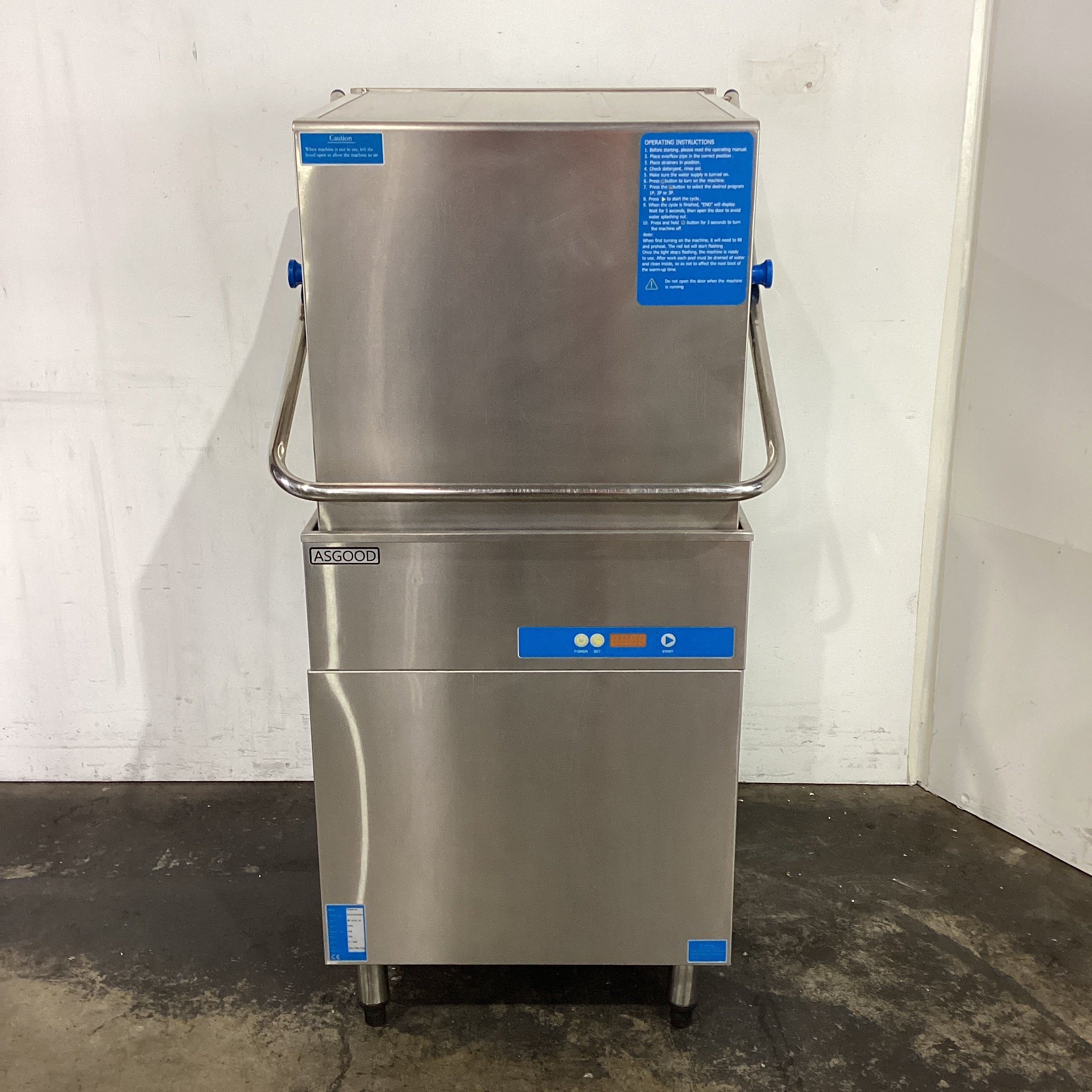 Asgood PTD601D Pass Through Dishwasher - 801496