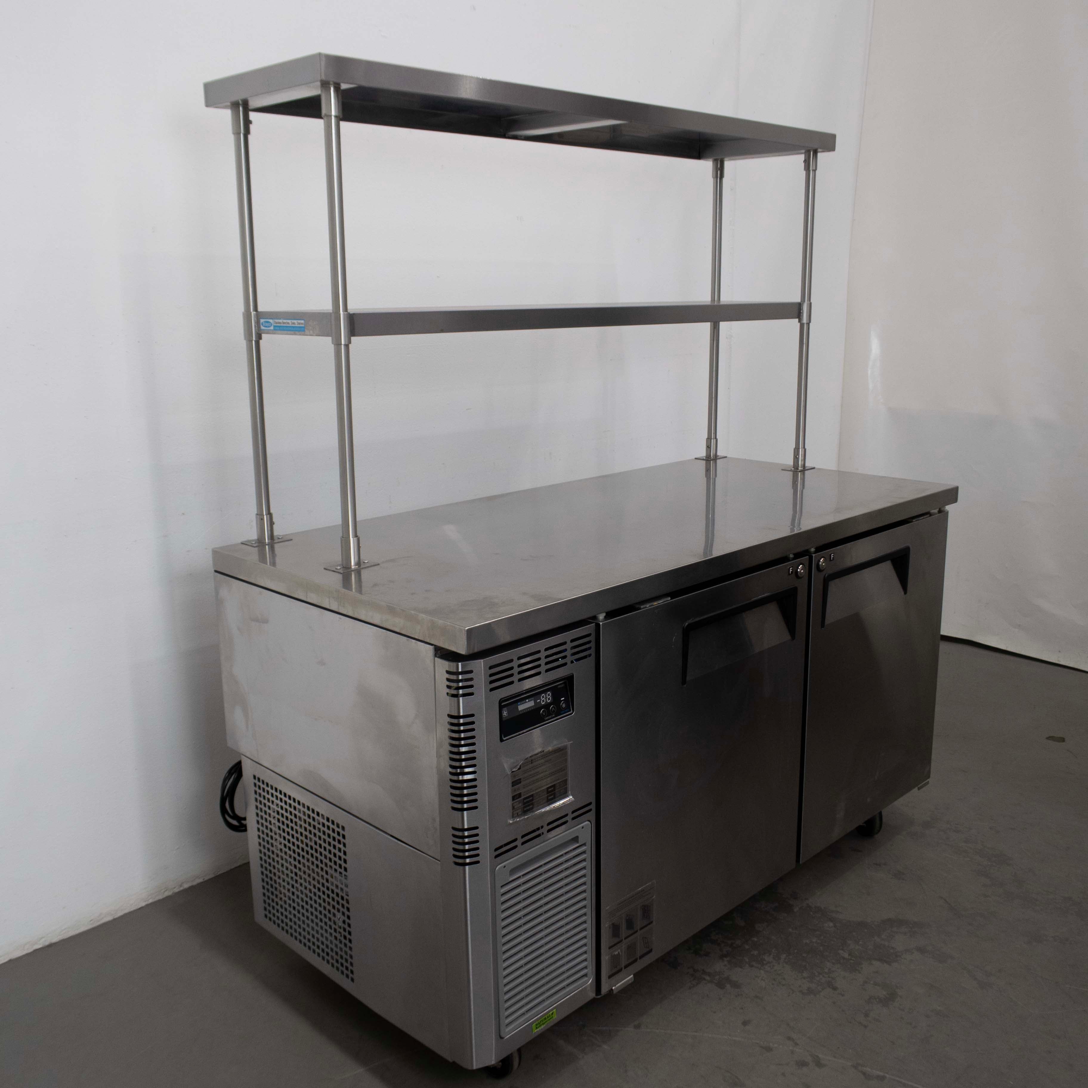 Turbo Air KUF15-2-N Underbench Freezer with 2 Tier Shelves - 805300