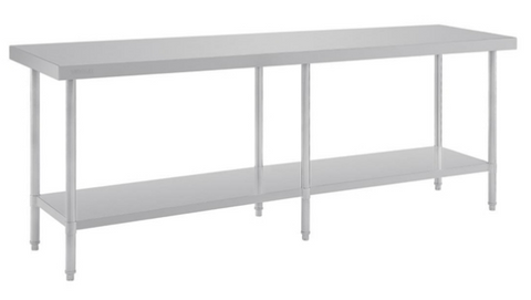 Modular Systems WB6-2400/A Stainless Steel Workbench - 817599