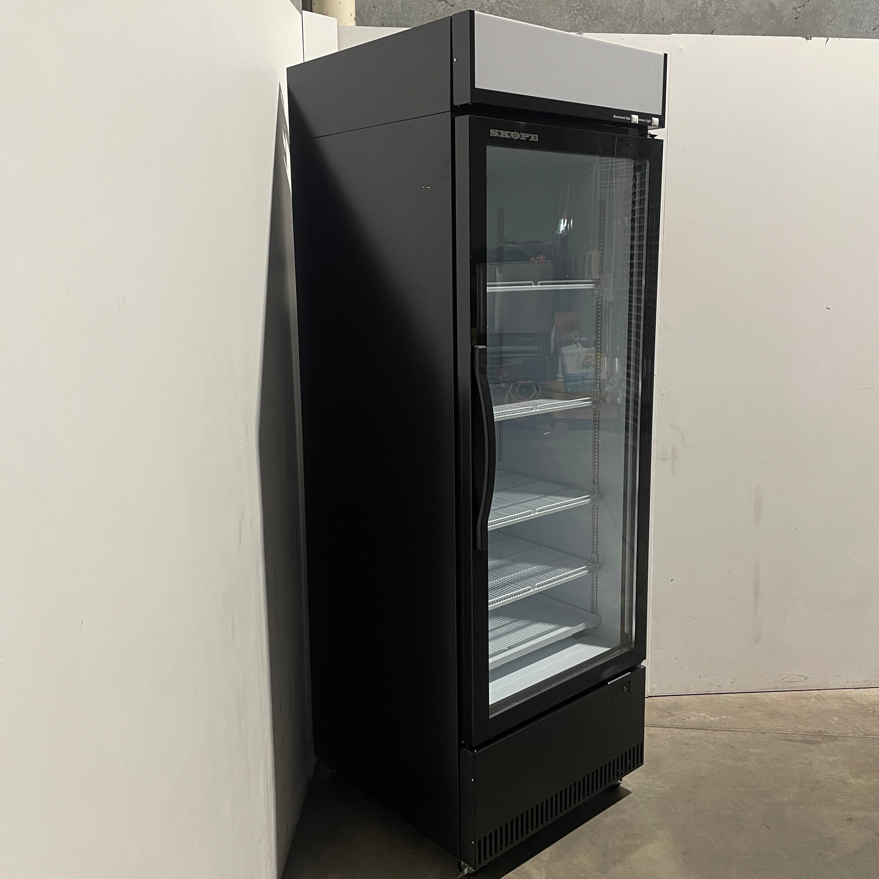 Skope BCE600N Single Glass Door Fridge - 817789