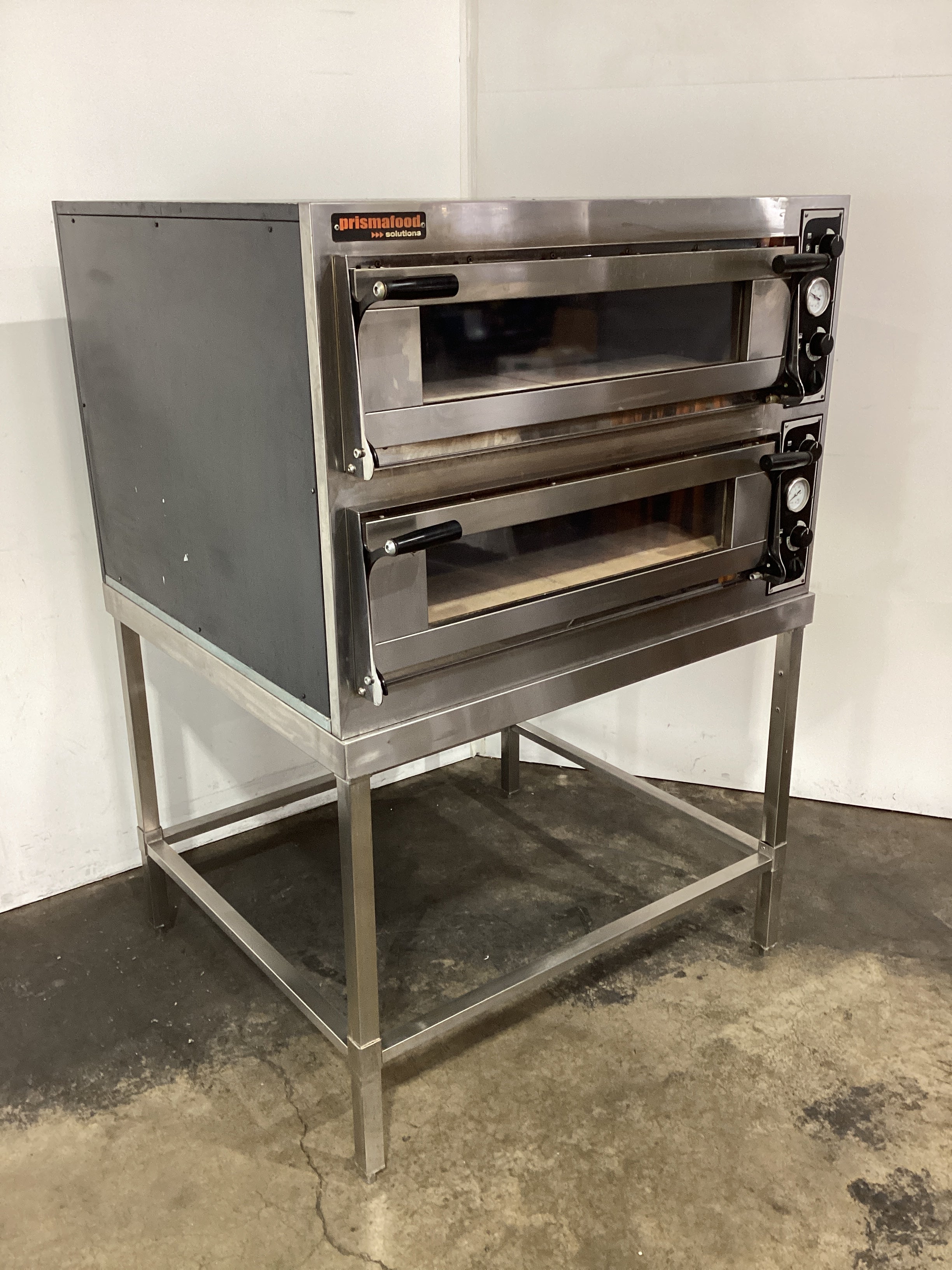 Prisma Food TP-2 Double Deck Pizza Oven + Stand - 818825