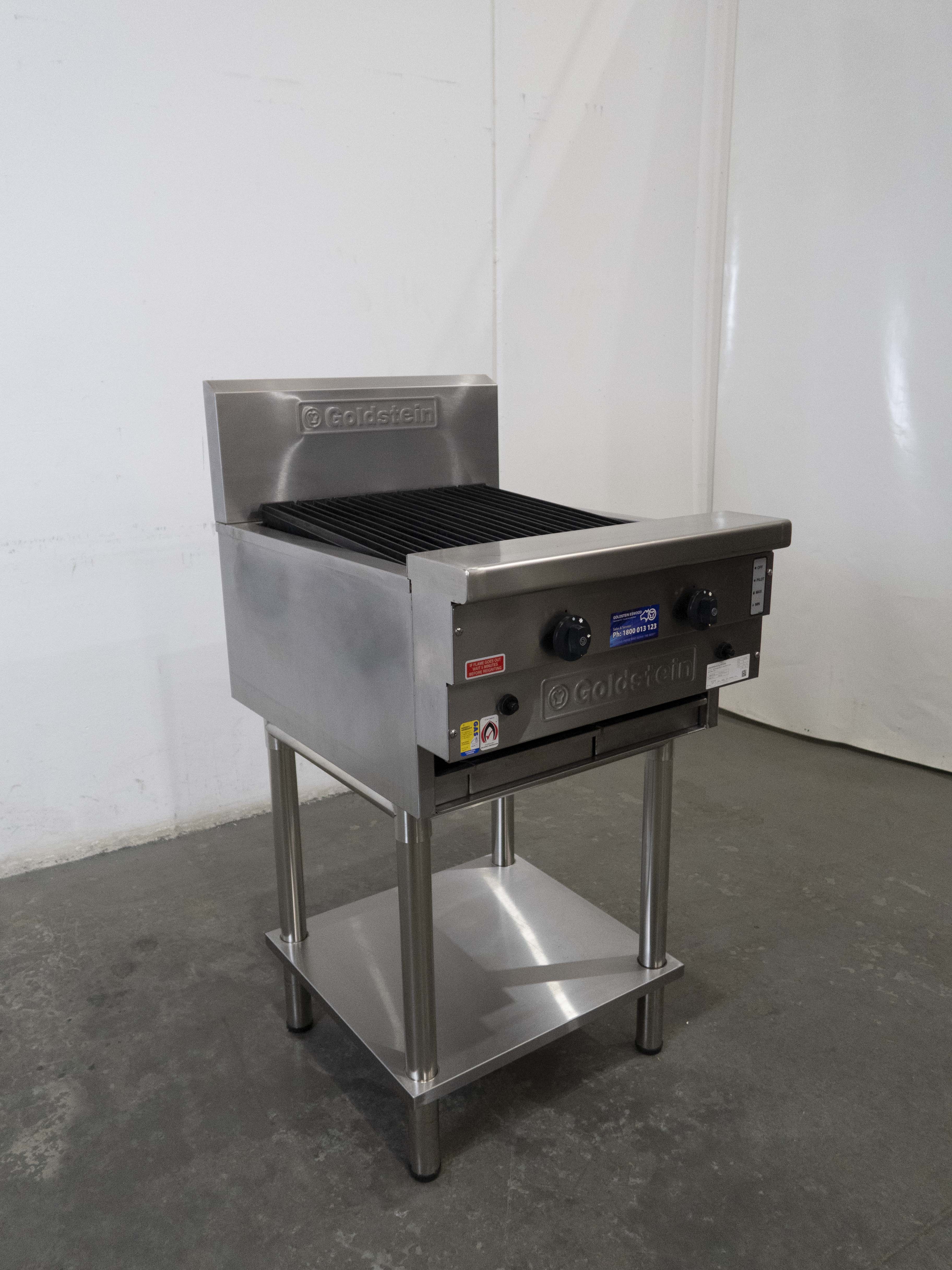 Goldstein RBA24L Char Broiler with Stand - 820192