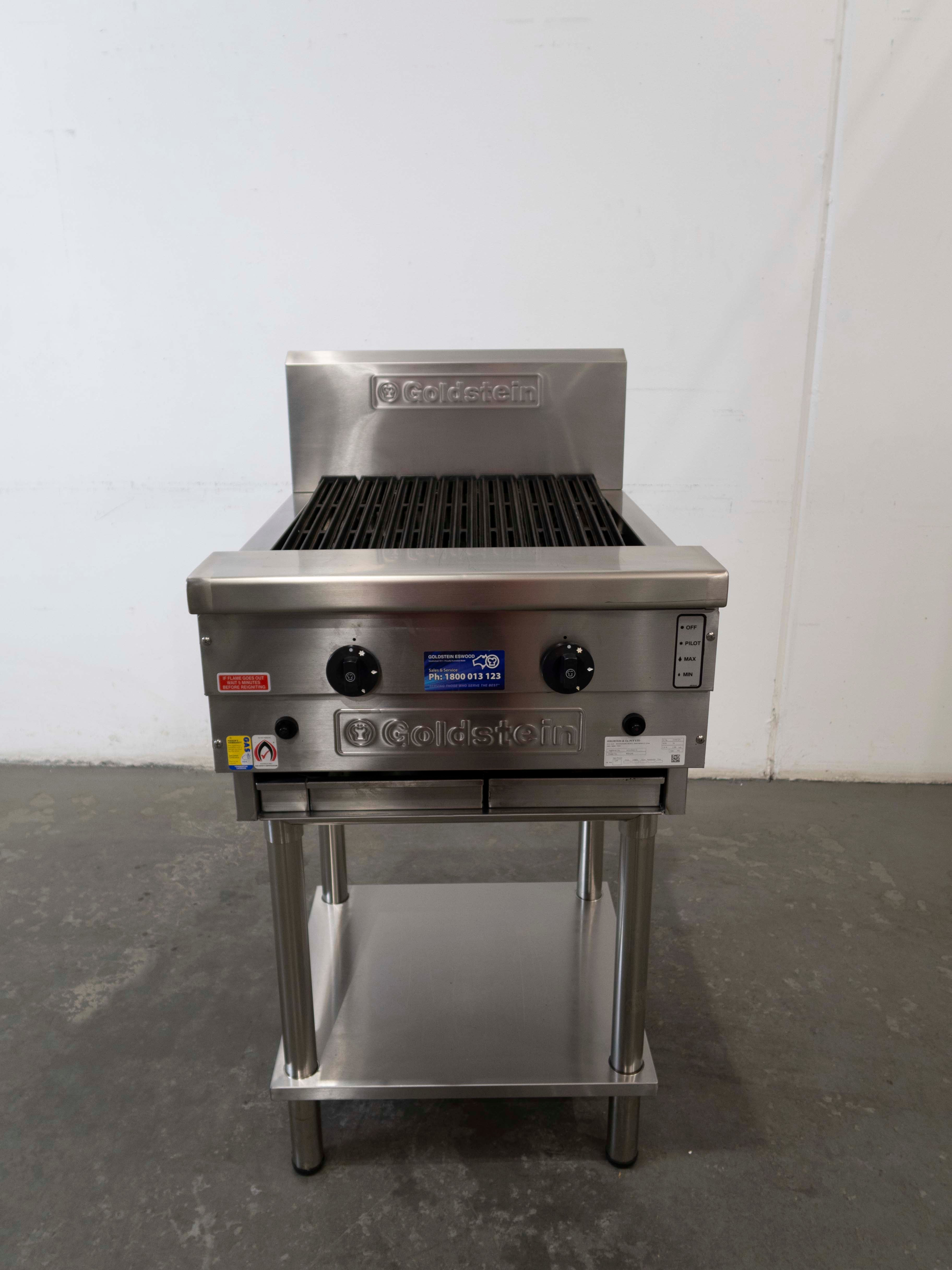 Goldstein RBA24L Char Broiler with Stand - 820192