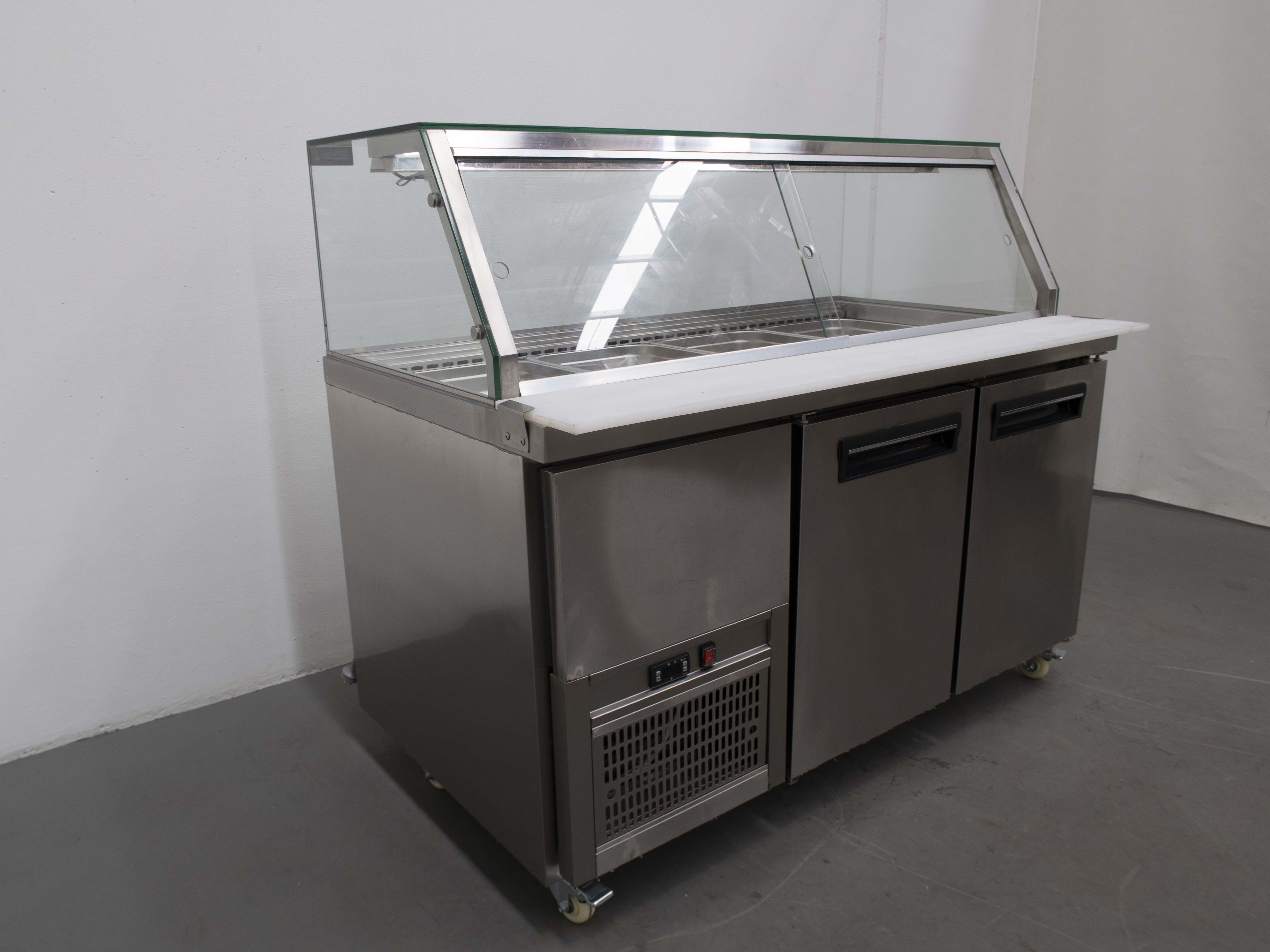 FED PG150FA-YG Sandwich Prep Fridge - 827746