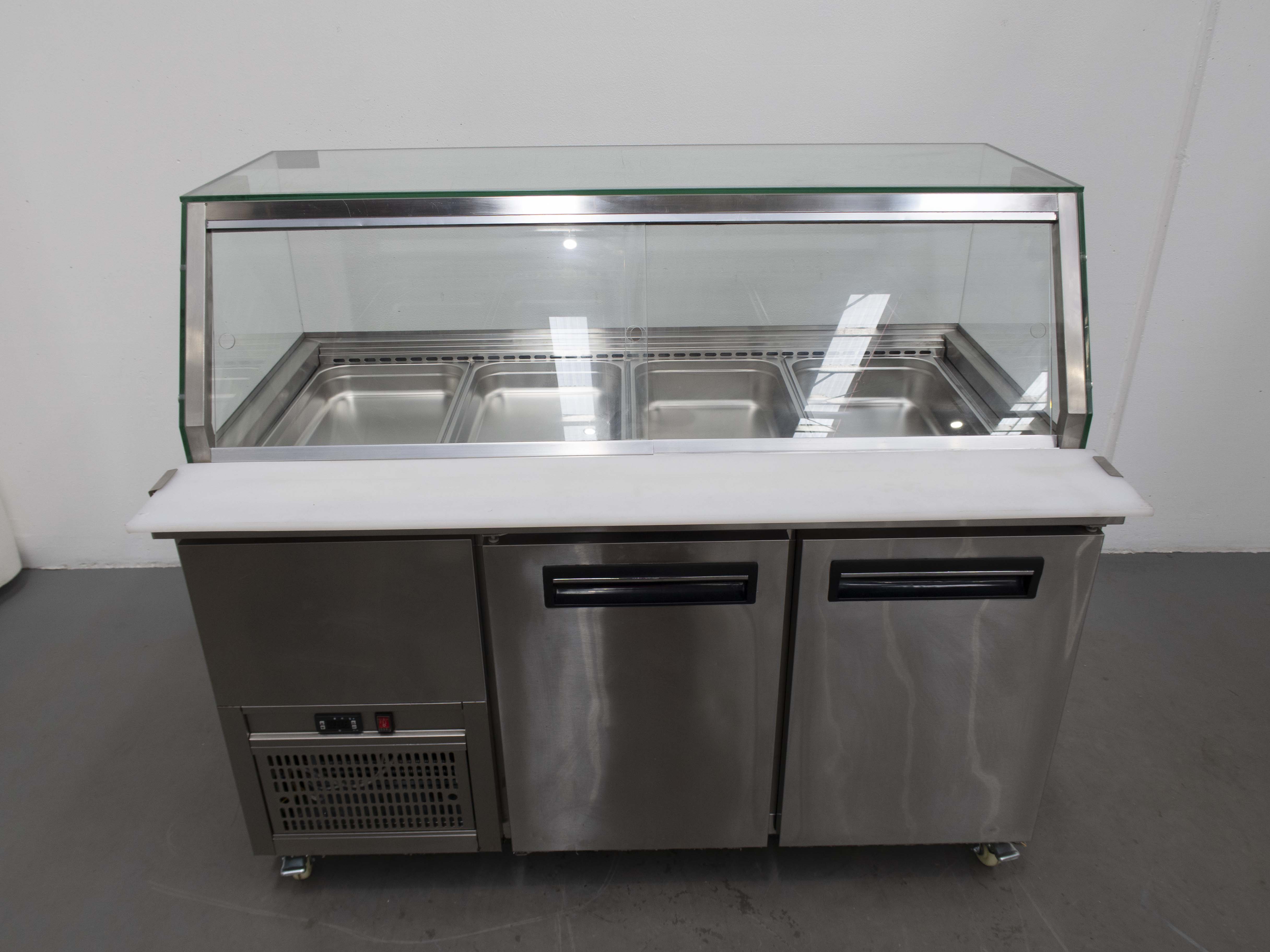 FED PG150FA-YG Sandwich Prep Fridge - 827746