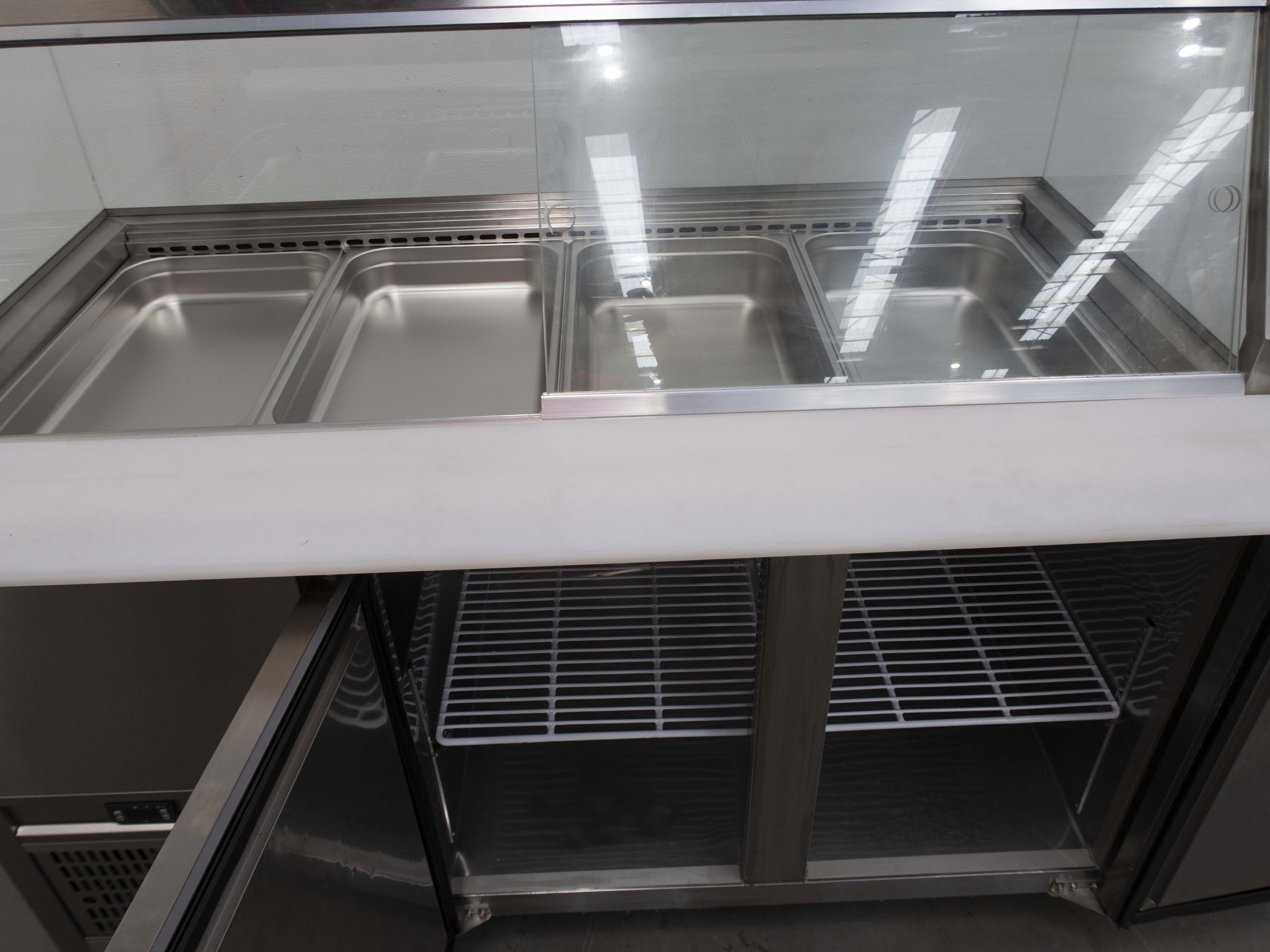 FED PG150FA-YG Sandwich Prep Fridge - 827746