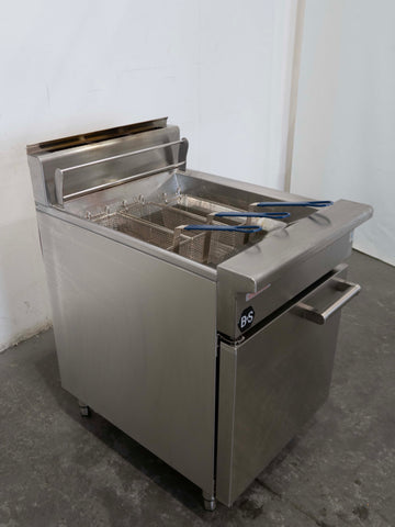 B&S Commercial TF601 Single Pan Fryer - 828243