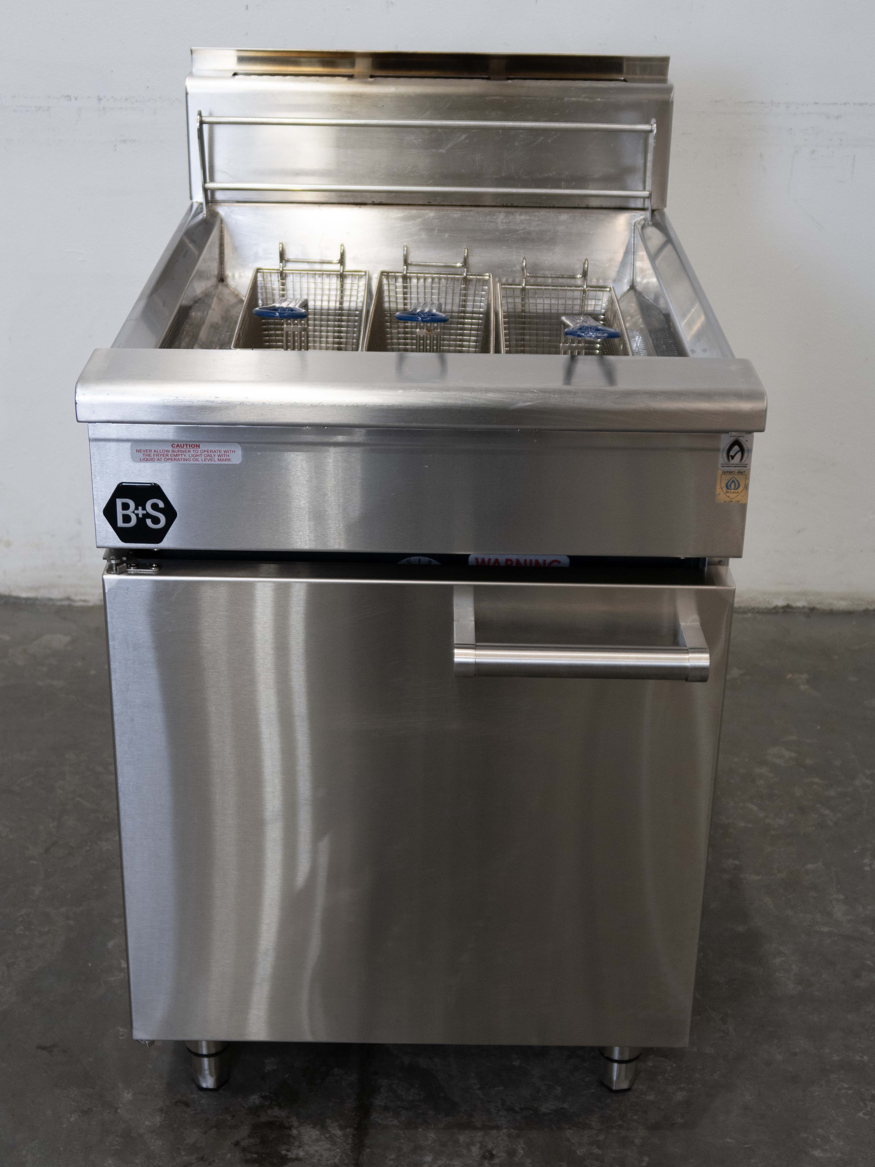 B&S Commercial TF601 Single Pan Fryer - 828243