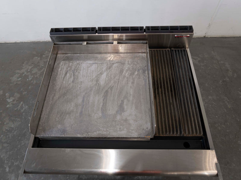 Oxford RCGD05-6H 5 Burner BBQ Chargrill with 600mm Hot Plate - 828871