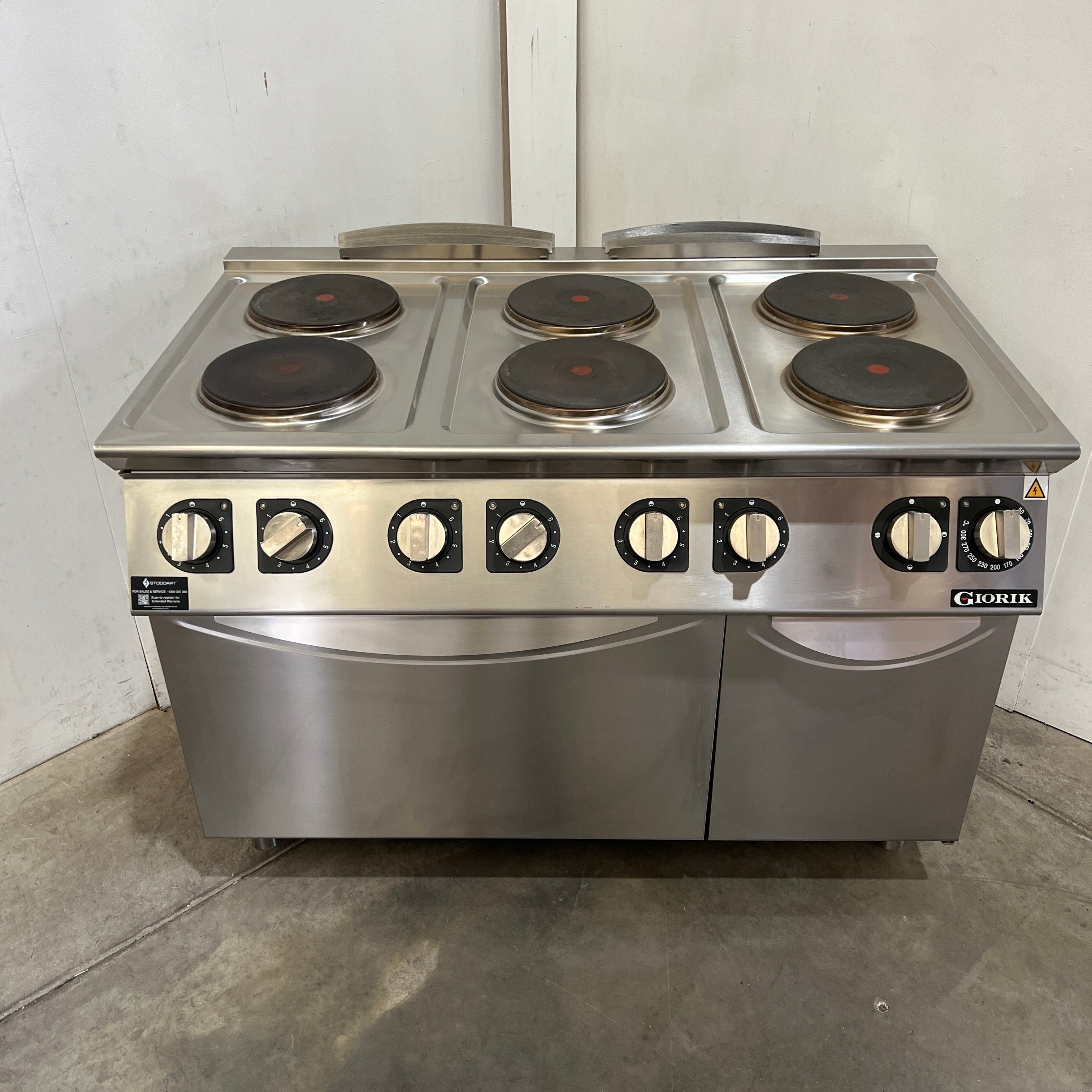 Giorik CE76TET 6 Burner Range Oven - 829028