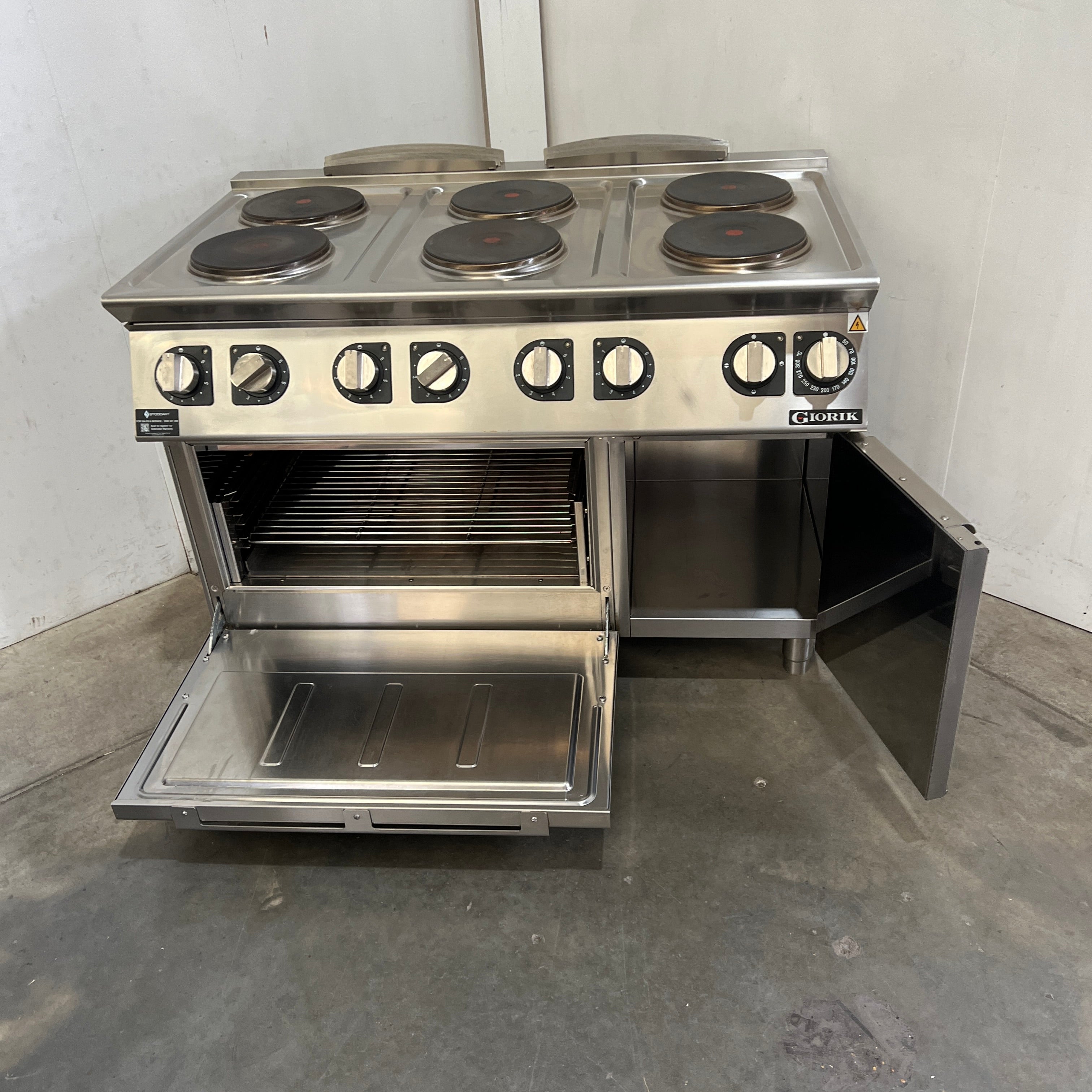 Giorik CE76TET 6 Burner Range Oven - 829028