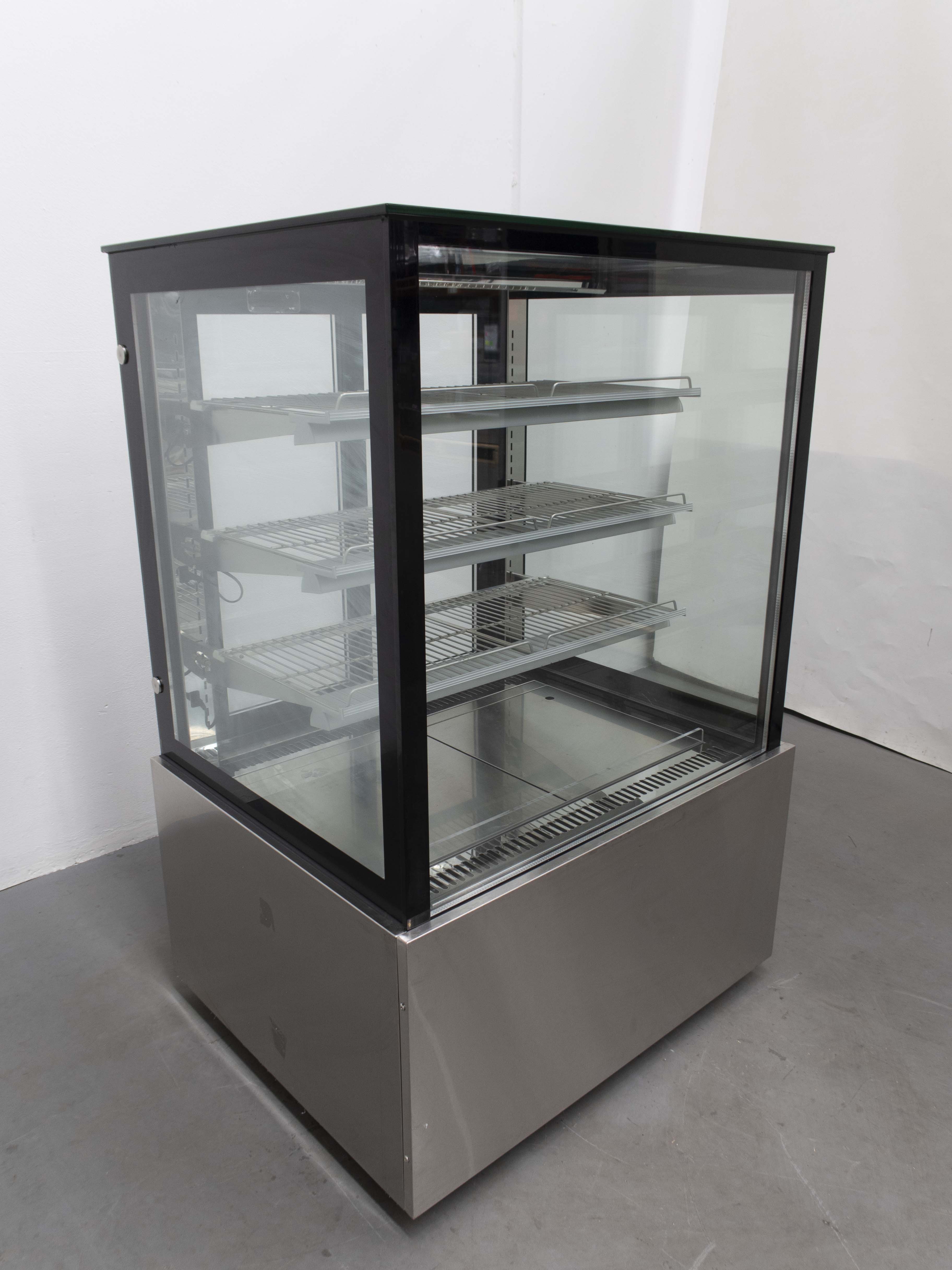 Thermaster S830V Square Glass Cake Display - 830566