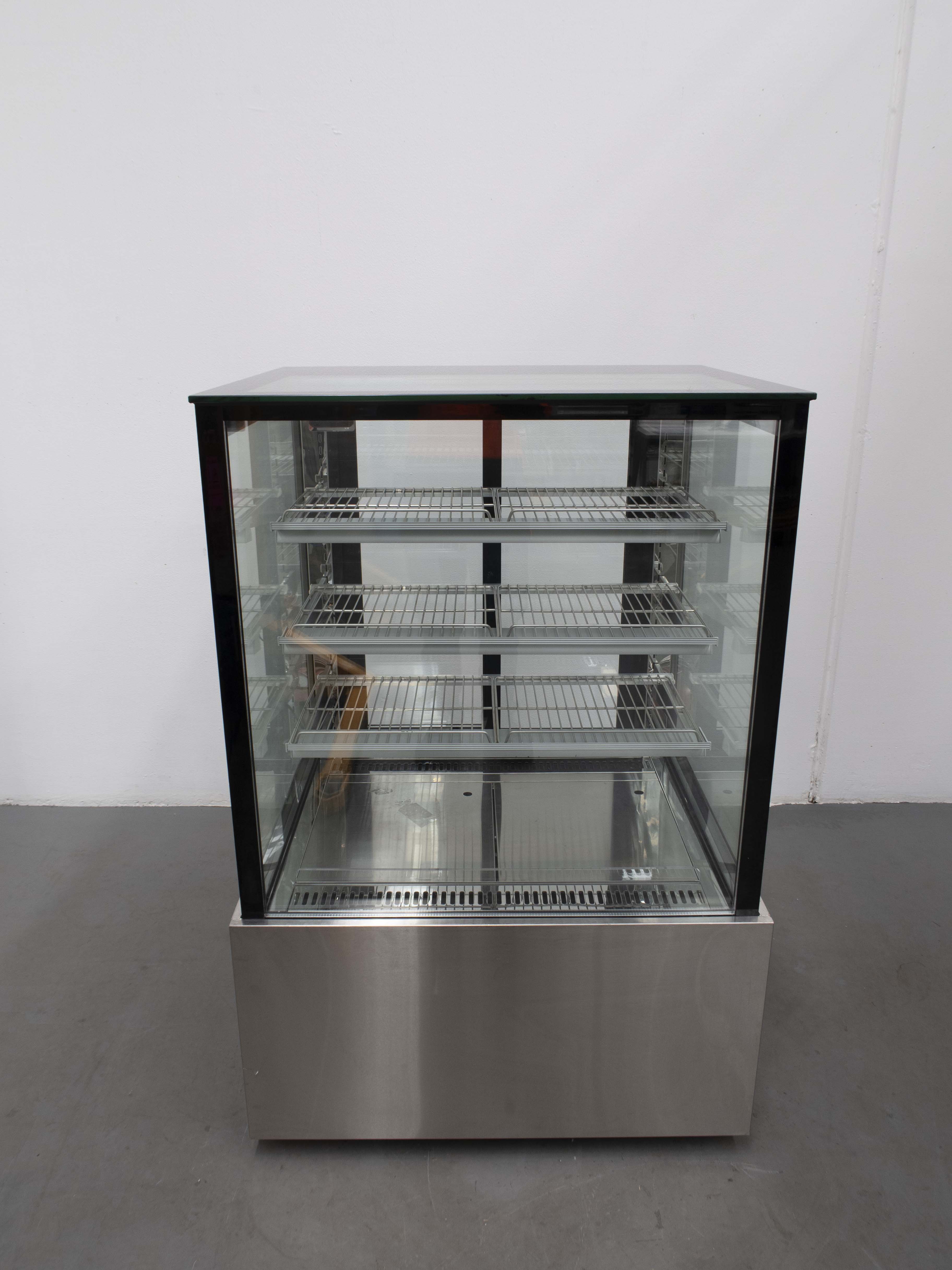 Thermaster S830V Square Glass Cake Display - 830566