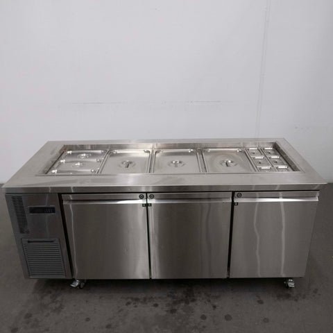 Austune CUS18-3 3 Door Salad Prep Fridge - 830989