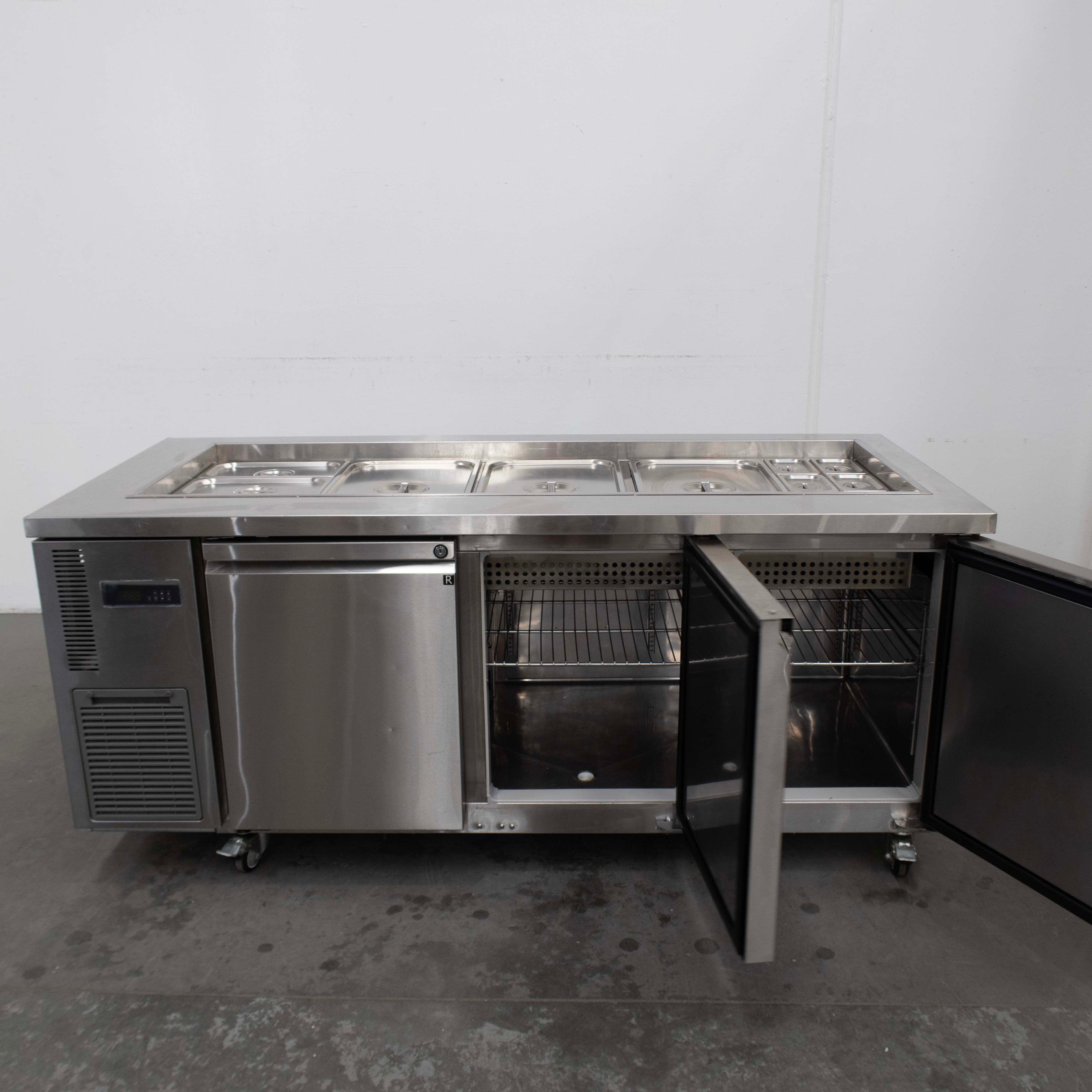 Austune CUS18-3 3 Door Salad Prep Fridge - 830989