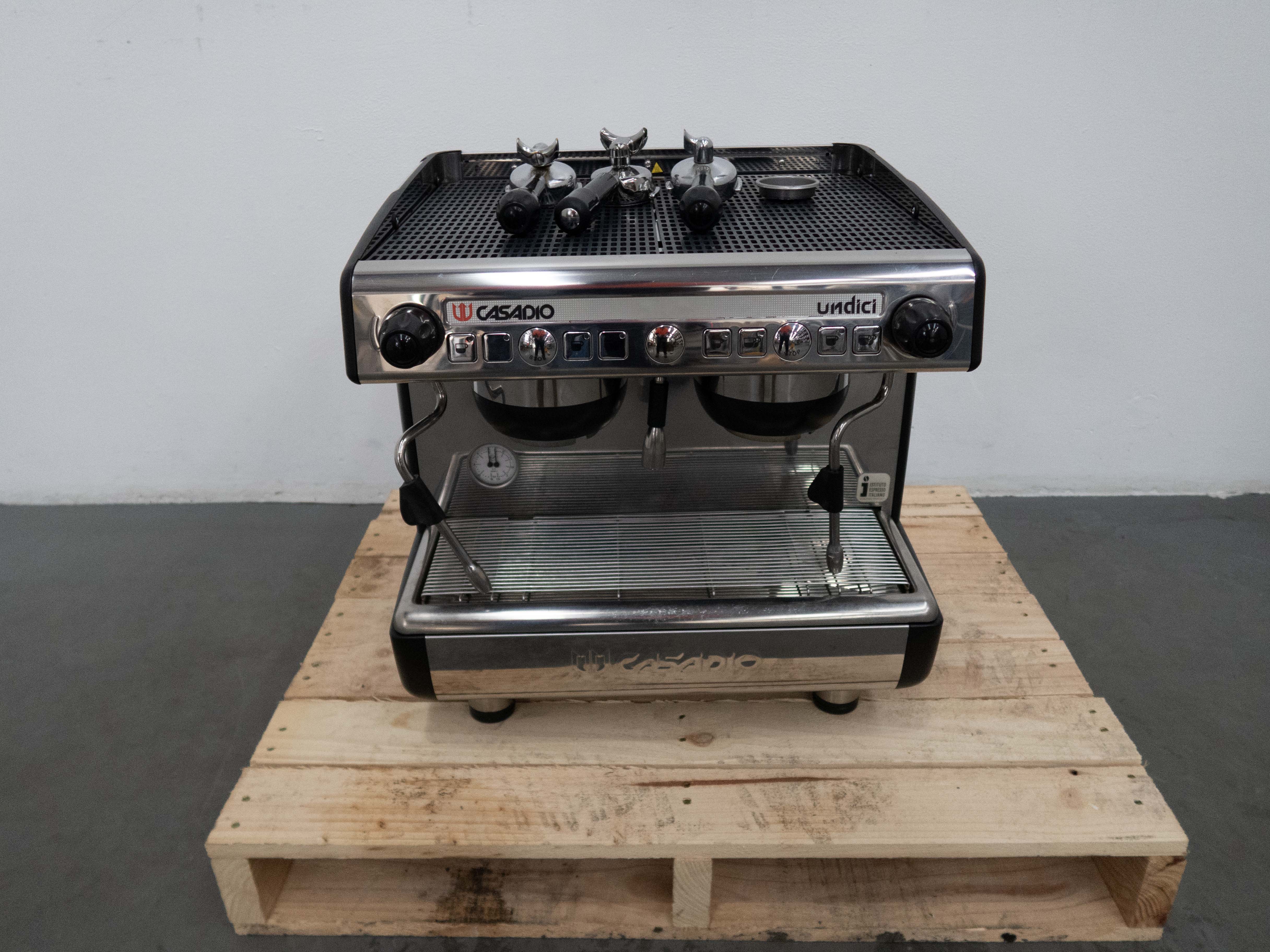 Casadio Undici Compact/A-2 2 Group Volumetric Coffee Machine - 832498