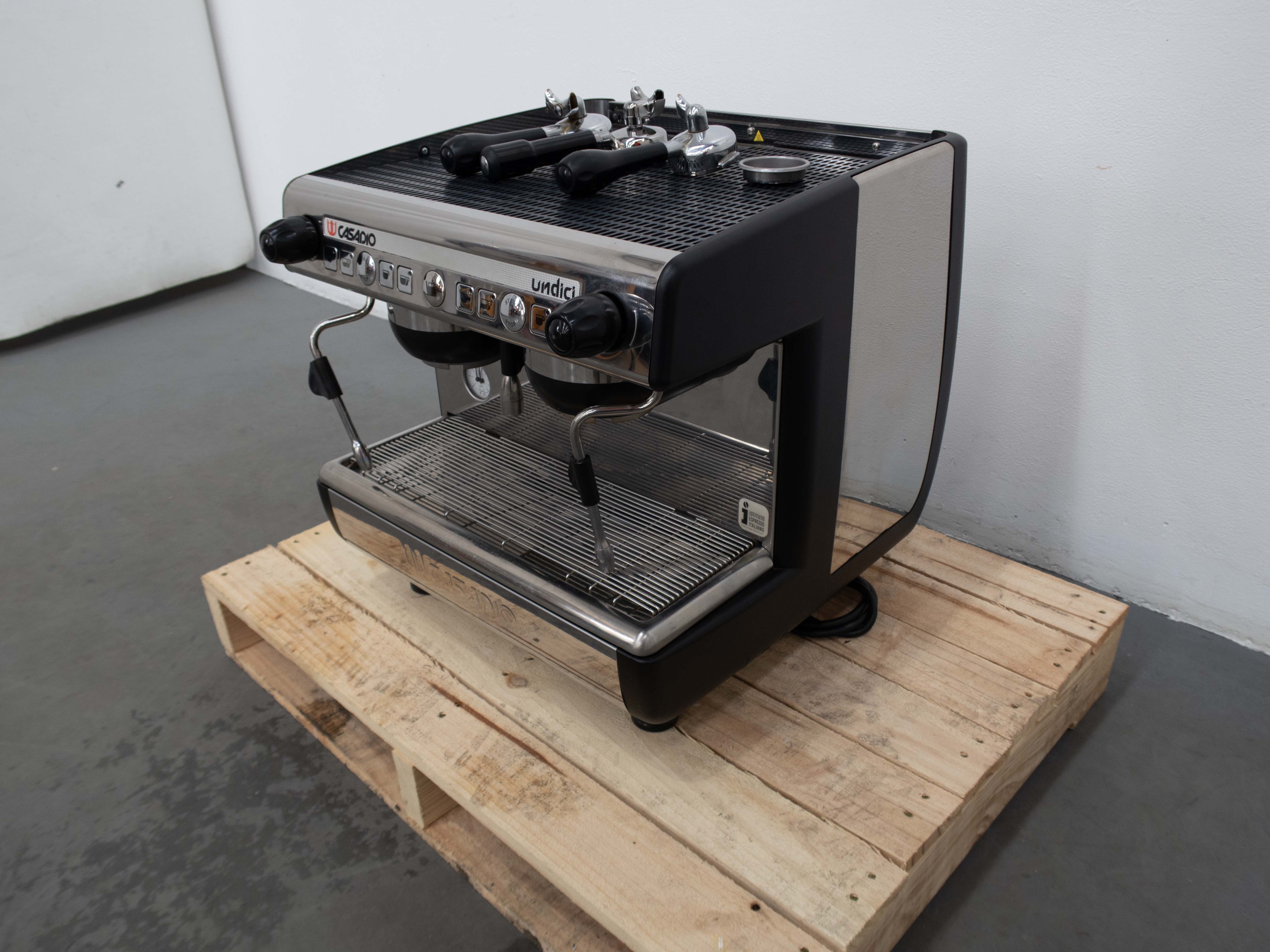 Casadio Undici Compact/A-2 2 Group Volumetric Coffee Machine - 832498