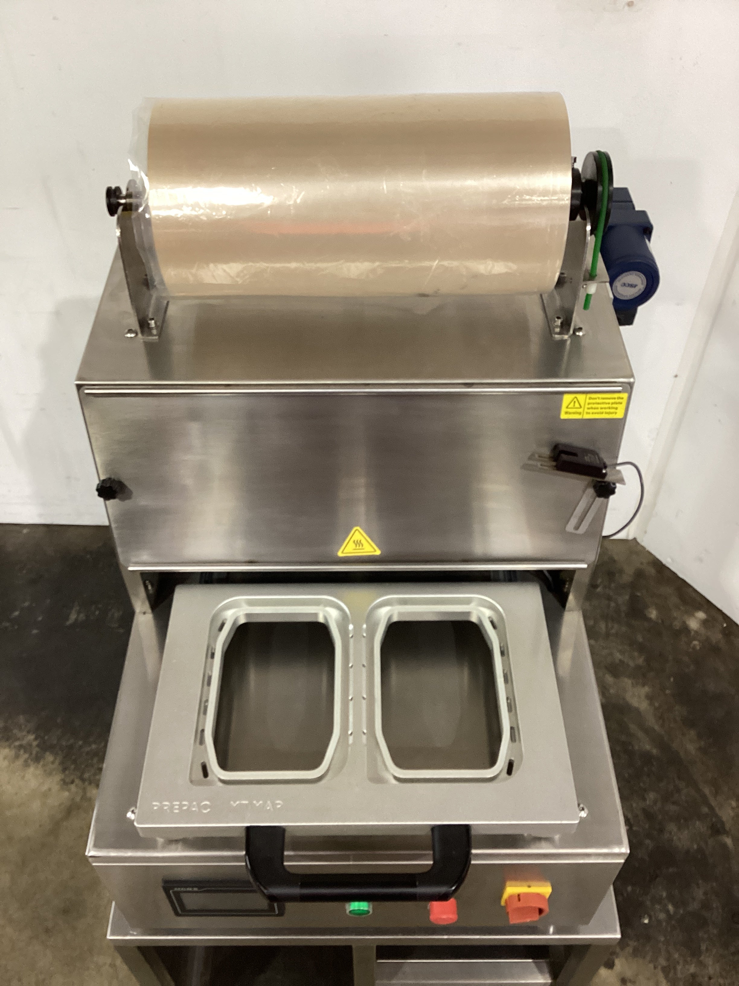Prepac P300 Semi-Automatic Tray Sealer + Trolley - 896628