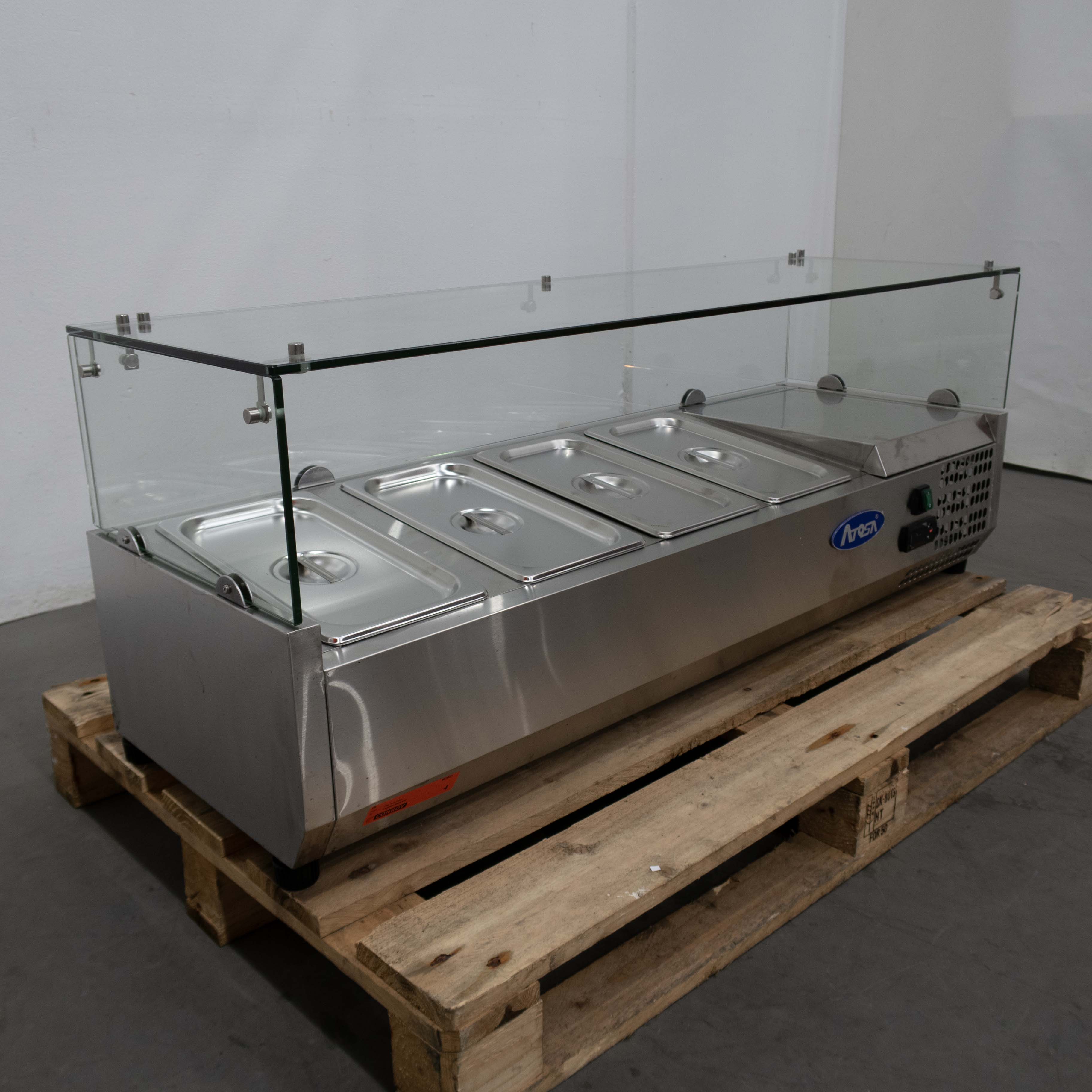 Atosa ESL3881 Countertop Sandwich Prep Fridge - 834715