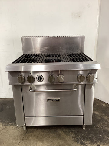 Mercury M36S-6F 6 Burner Oven Range - 835570