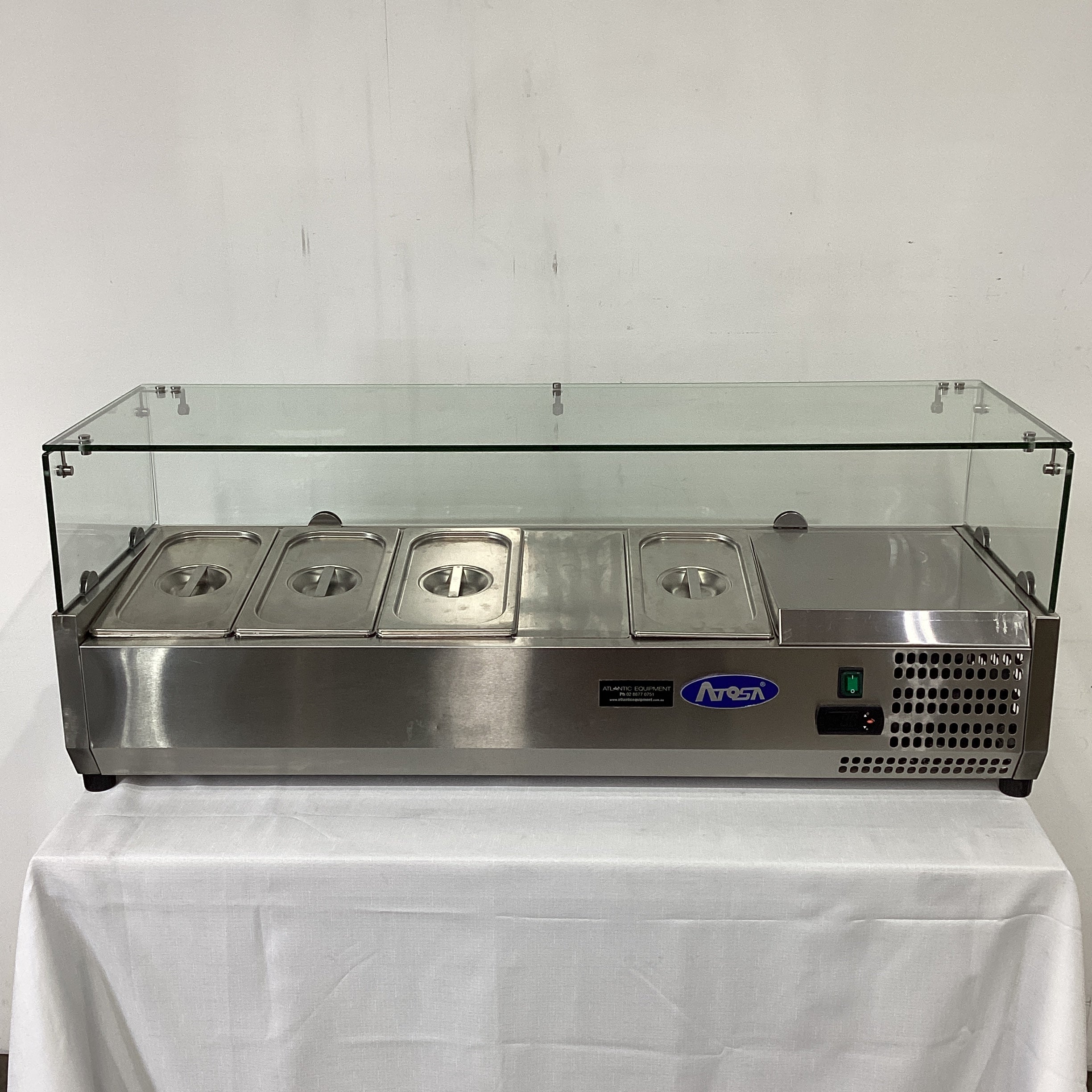 Atosa ESL3881 Sandwich Prep Fridge - 837475