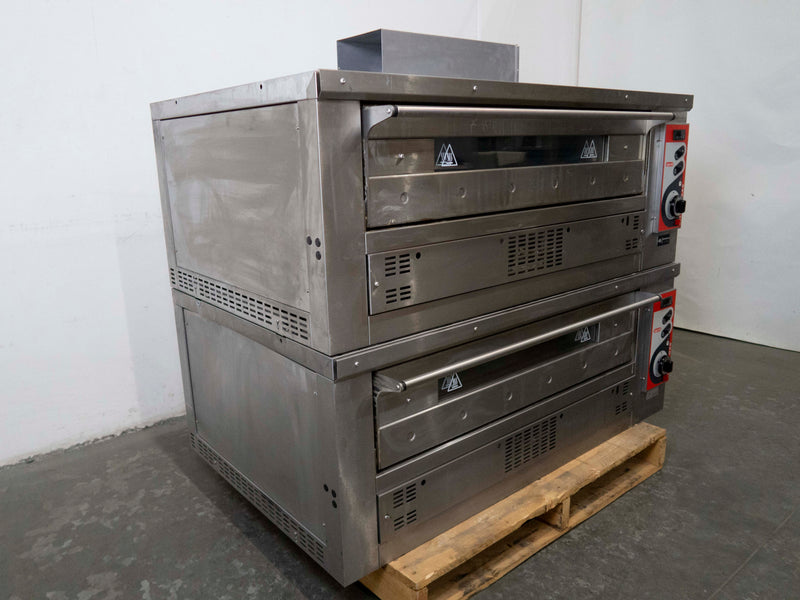 Zanolli Citizen Gas PW 6/MC EM Double Deck Pizza Oven - 837719