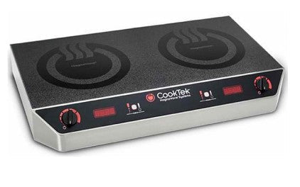 Cooktek Heritage MC3502S Dual Hob Induction Cooktop - 839840