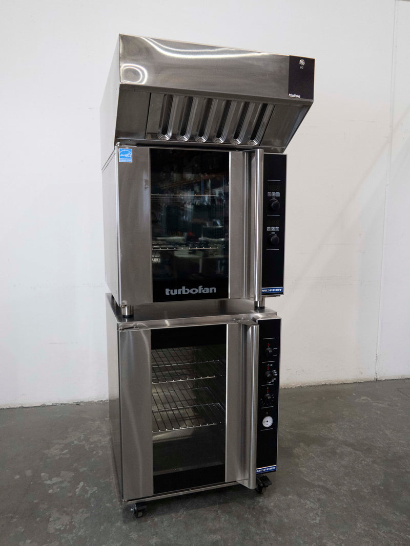 Turbofan E32D4/VH32/P8M Convection Oven with Ventless Condensing Hood and Electric Prover - 841300