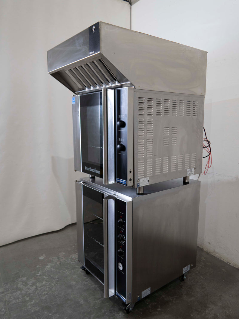 Turbofan E32D4/VH32/P8M Convection Oven with Ventless Condensing Hood and Electric Prover - 841300