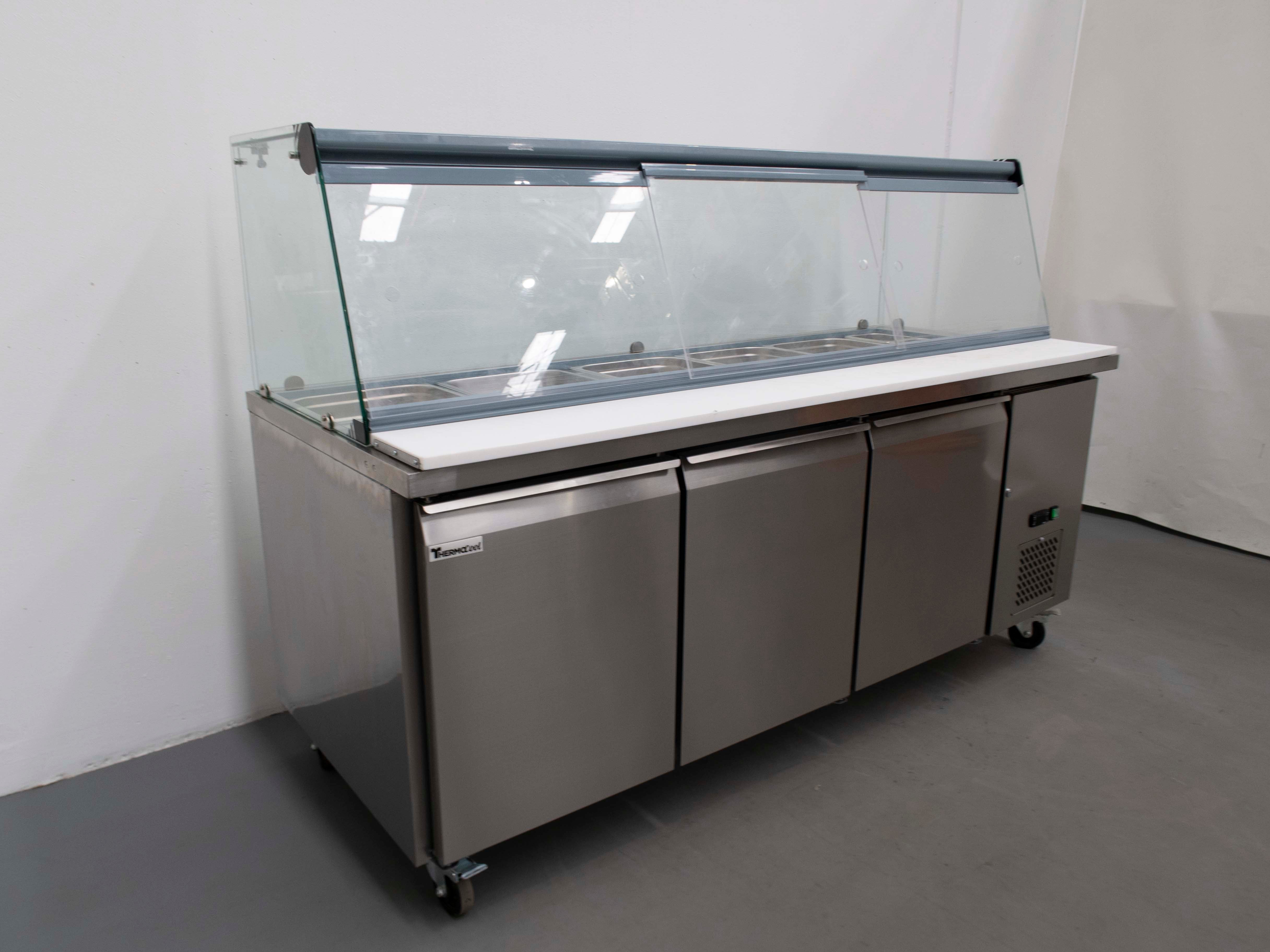Thermocool THC-3080 3 Door Salad Noodle Bar - 841887