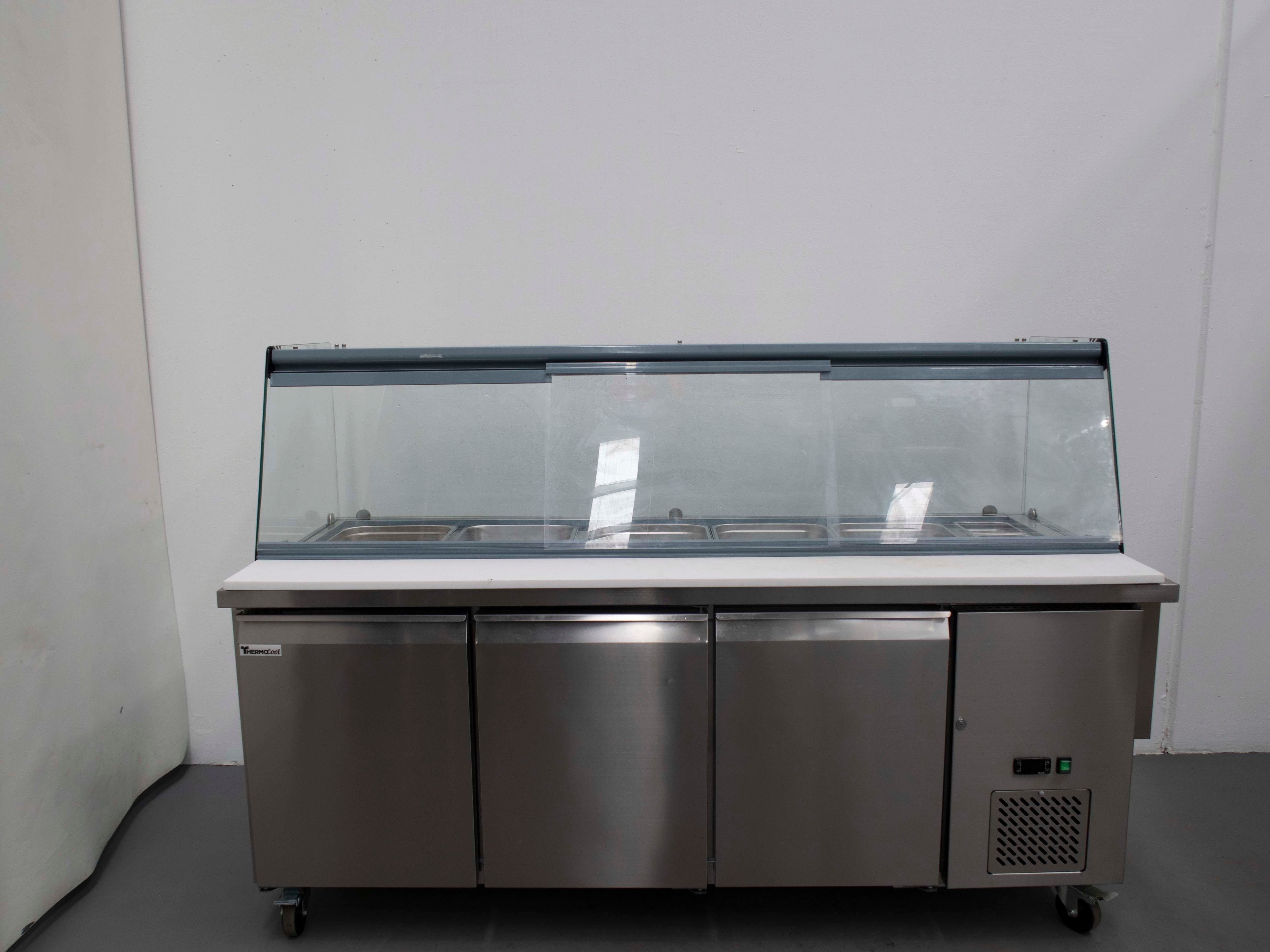 Thermocool THC-3080 3 Door Salad Noodle Bar - 841887