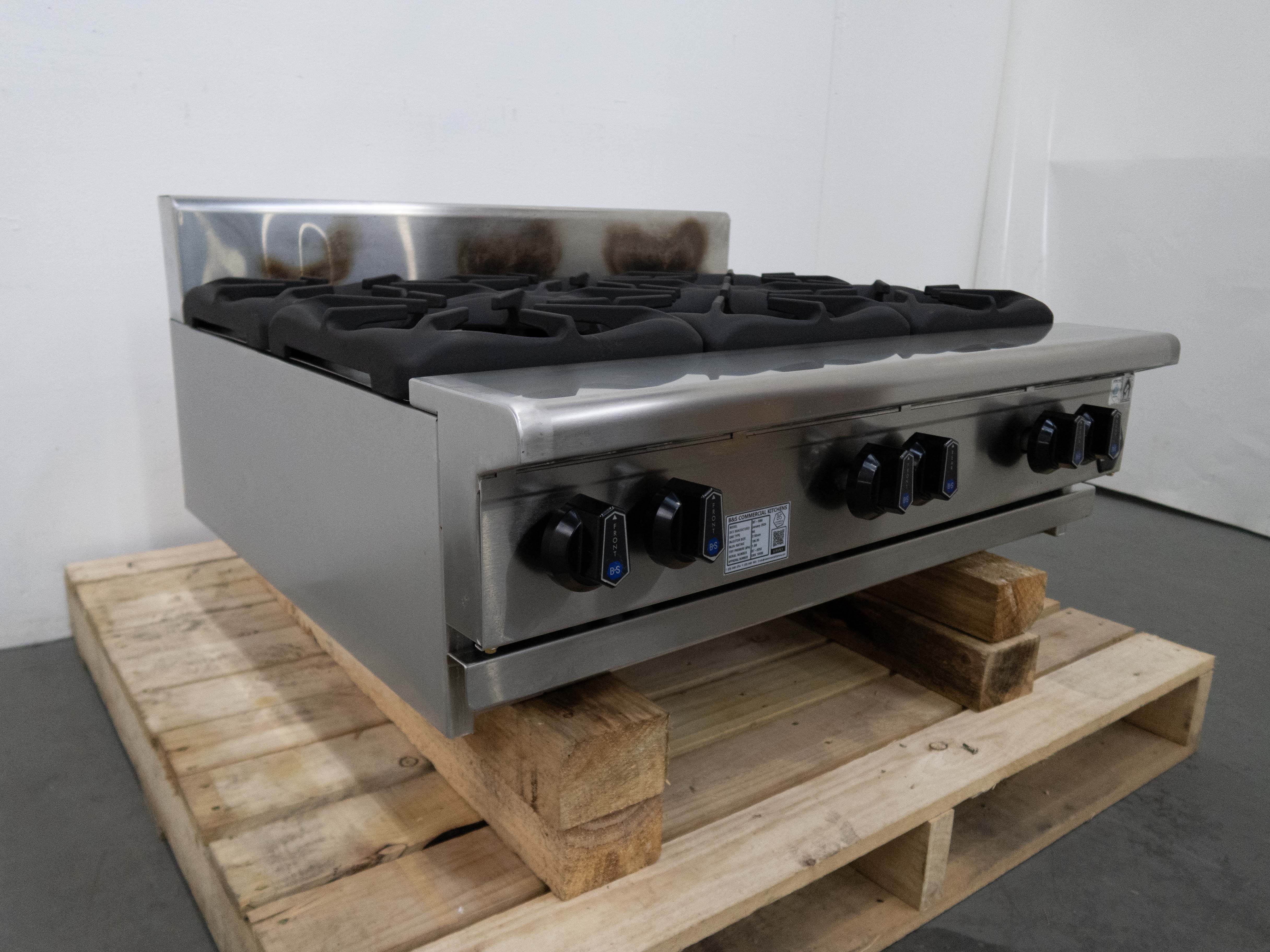 B&S BT-SB6 6 Burner Cooktop - 845582