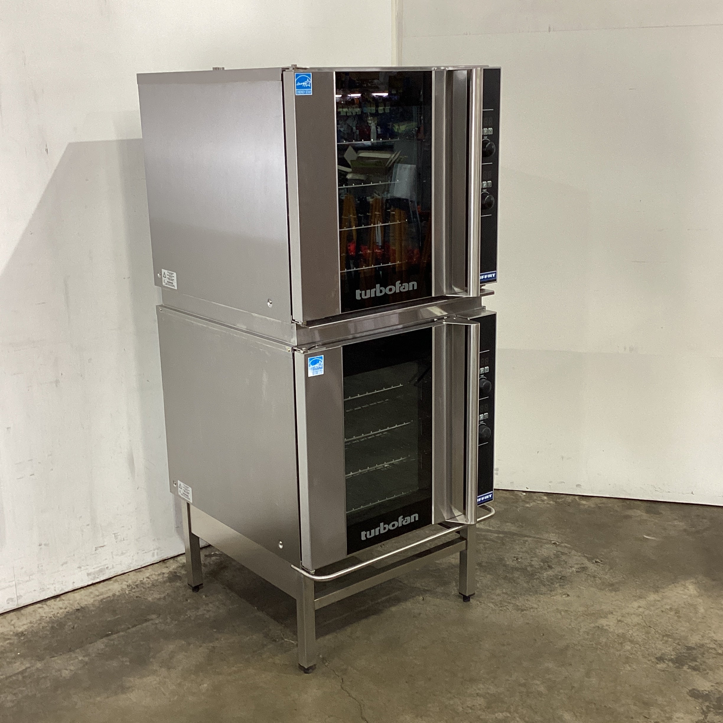 Turbofan E32D4/2 Double Stacked Convection Ovens - 846789