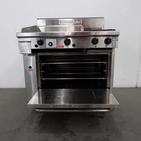 Goldstein PF24G228 2 Burner Range Oven + 2 Burner Griddle - 849191