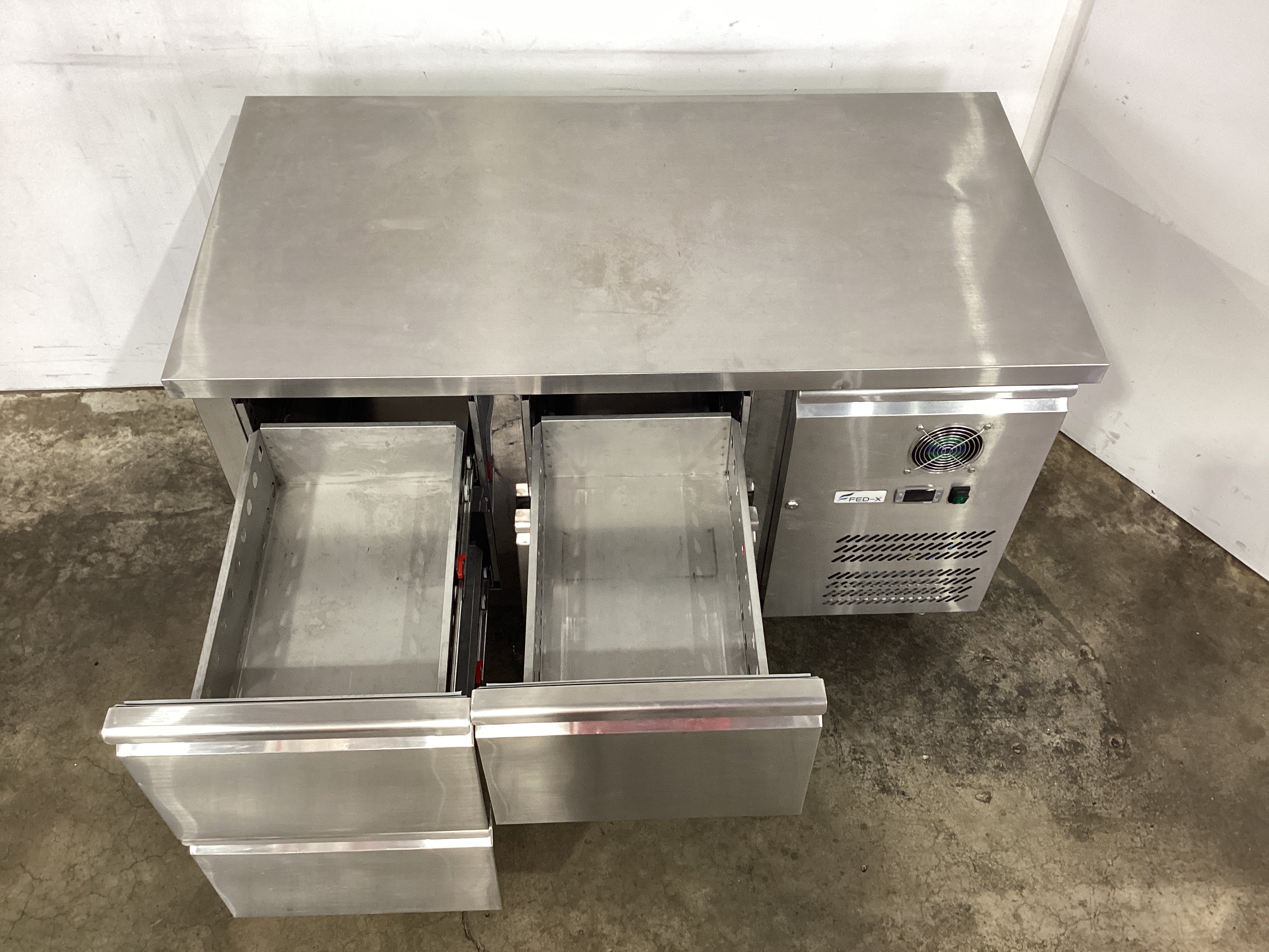 FED-X XUB7C13S2V Undercounter Fridge - 850123