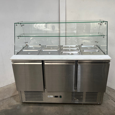 FED-X XS903GC Sandwich Prep Fridge - 851771