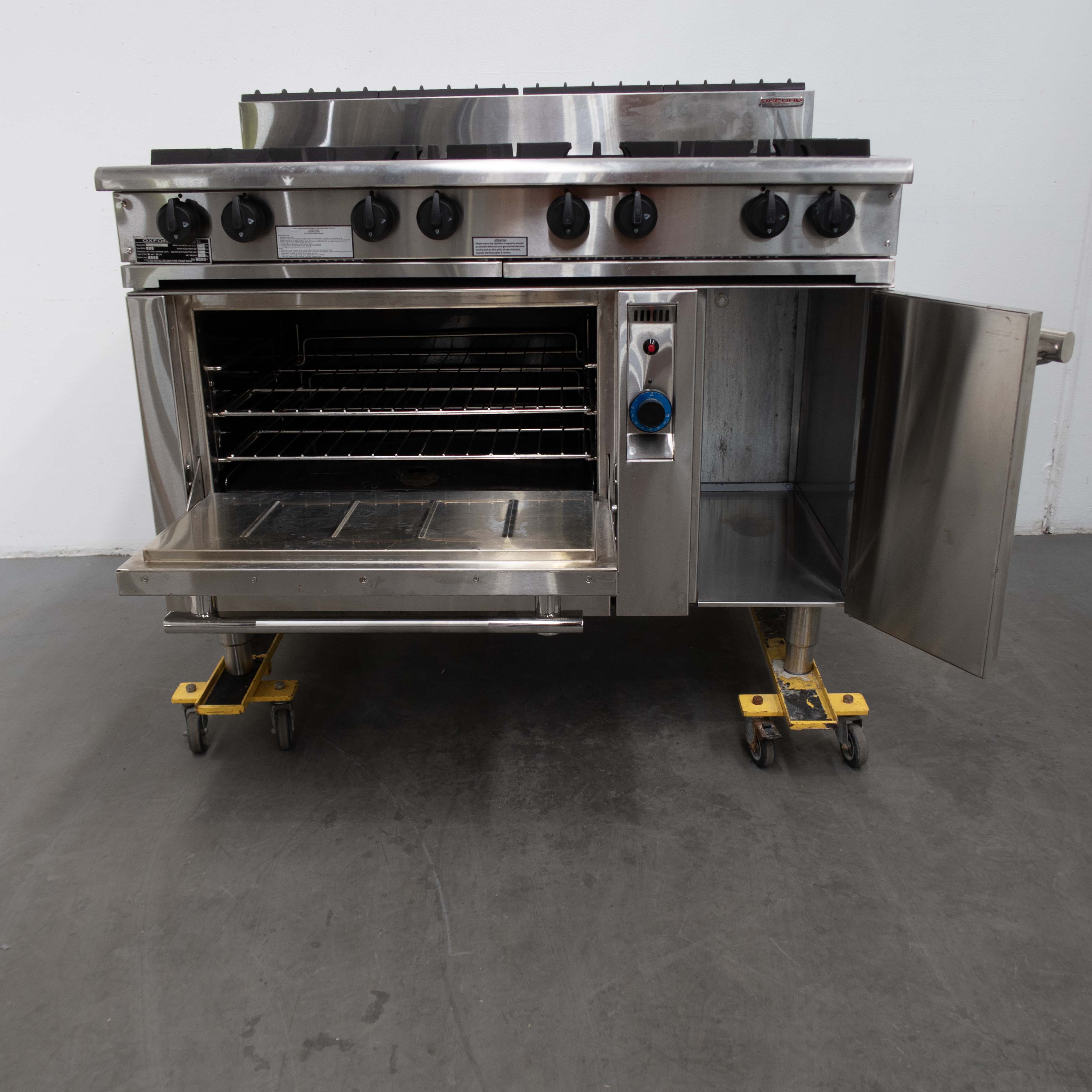 Oxford 8BBT-OV-L 8 Burner Oven Range - 852770
