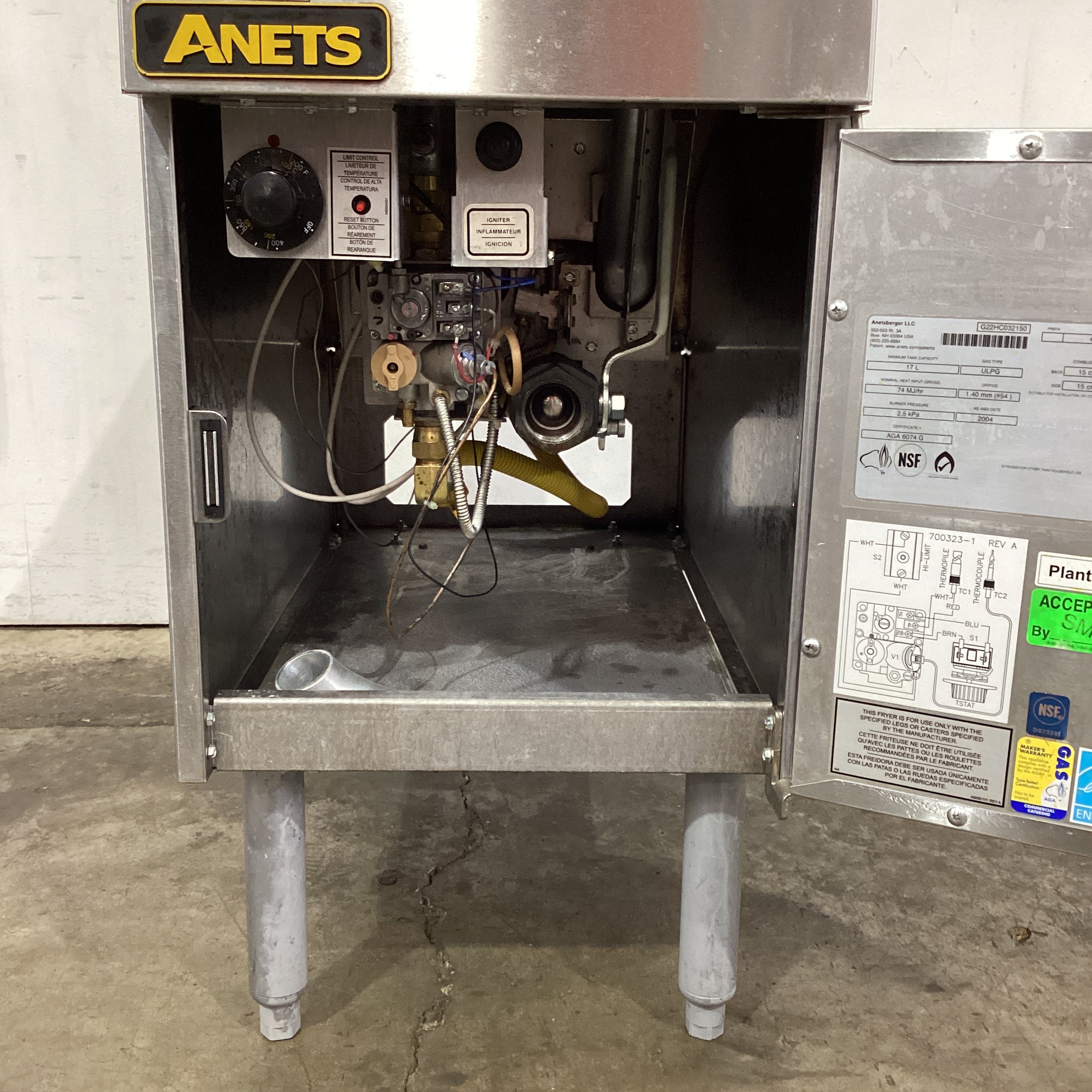 Anets 40AV Fryer - 853970