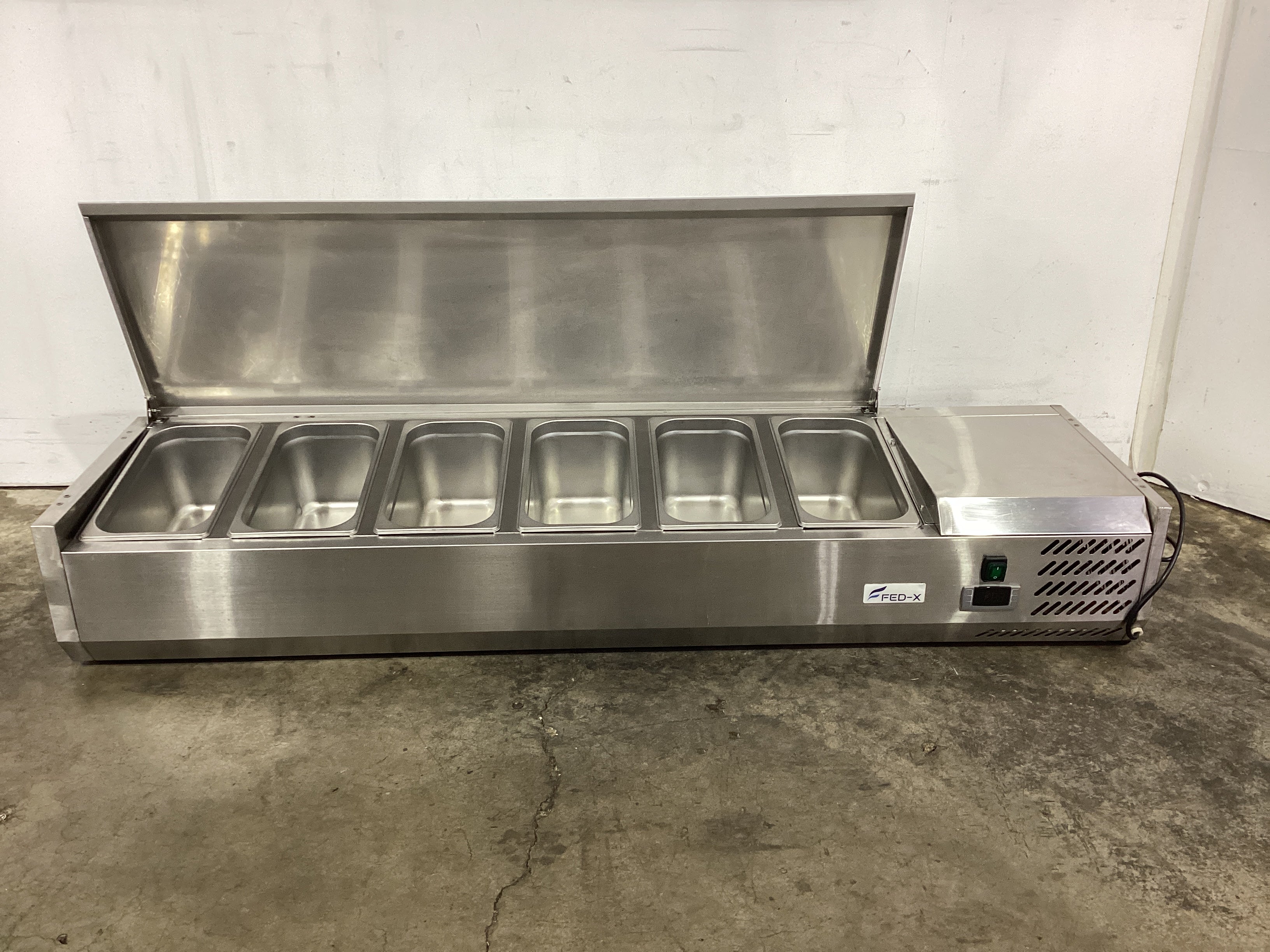 FED-X XVRX1500/380S Sandwich Prep Fridge - 854557