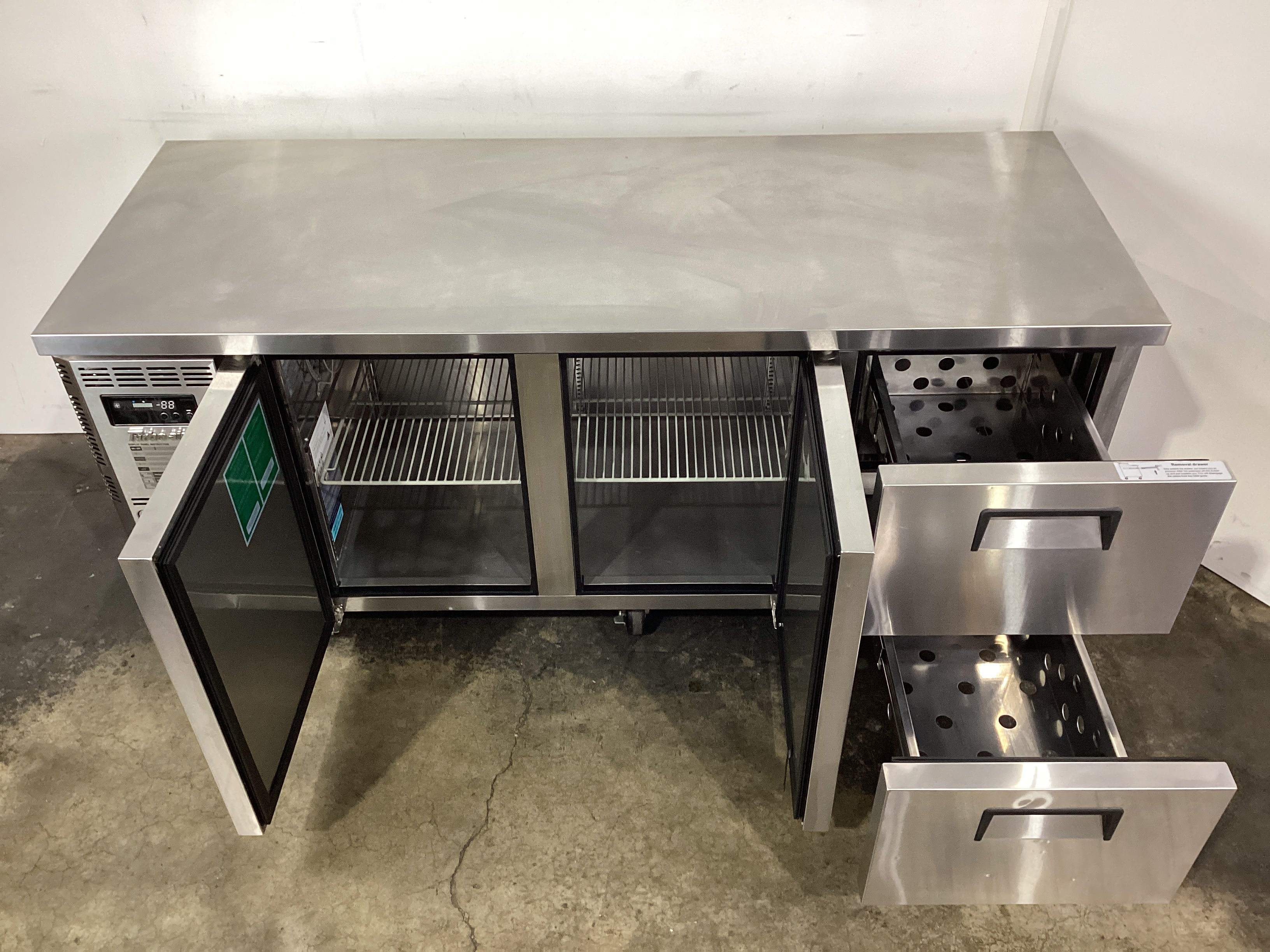 Turbo Air KUR18-2D-2-N Undercounter Fridge - 856619