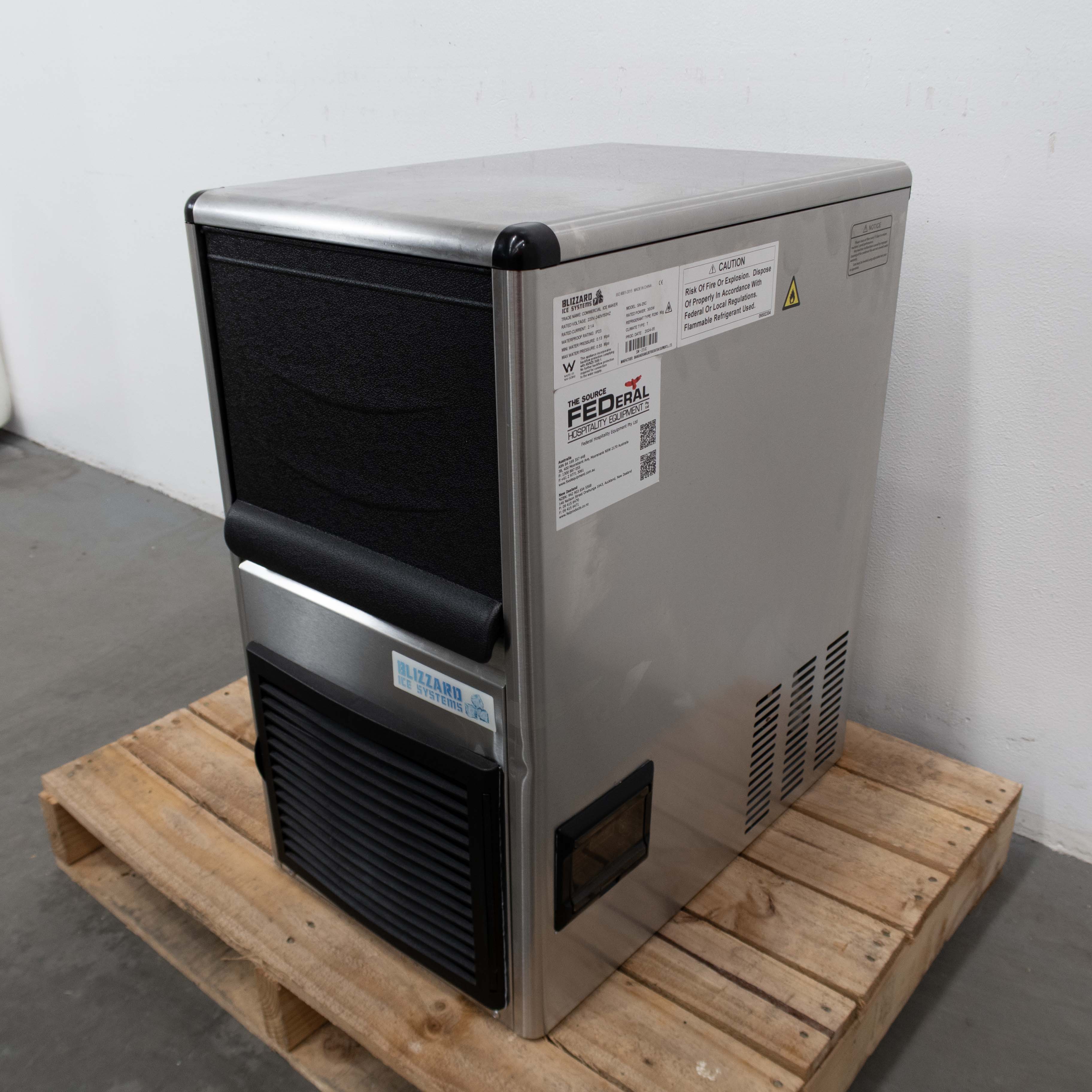 Blizzard SN-25C Undercounter Ice Machine - 858129