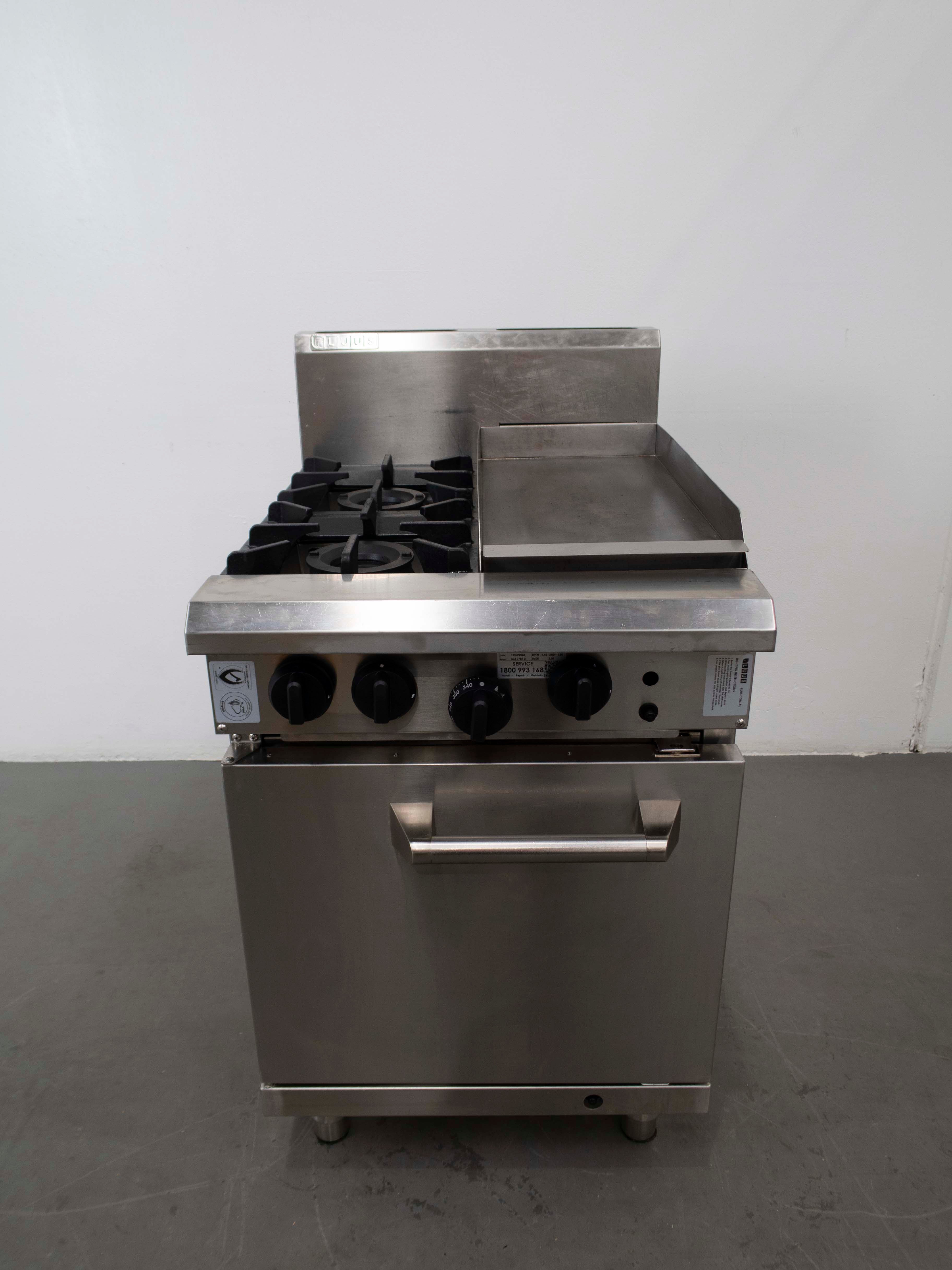 Luus RS-2B3P Griddle/Oven Combo - 858415
