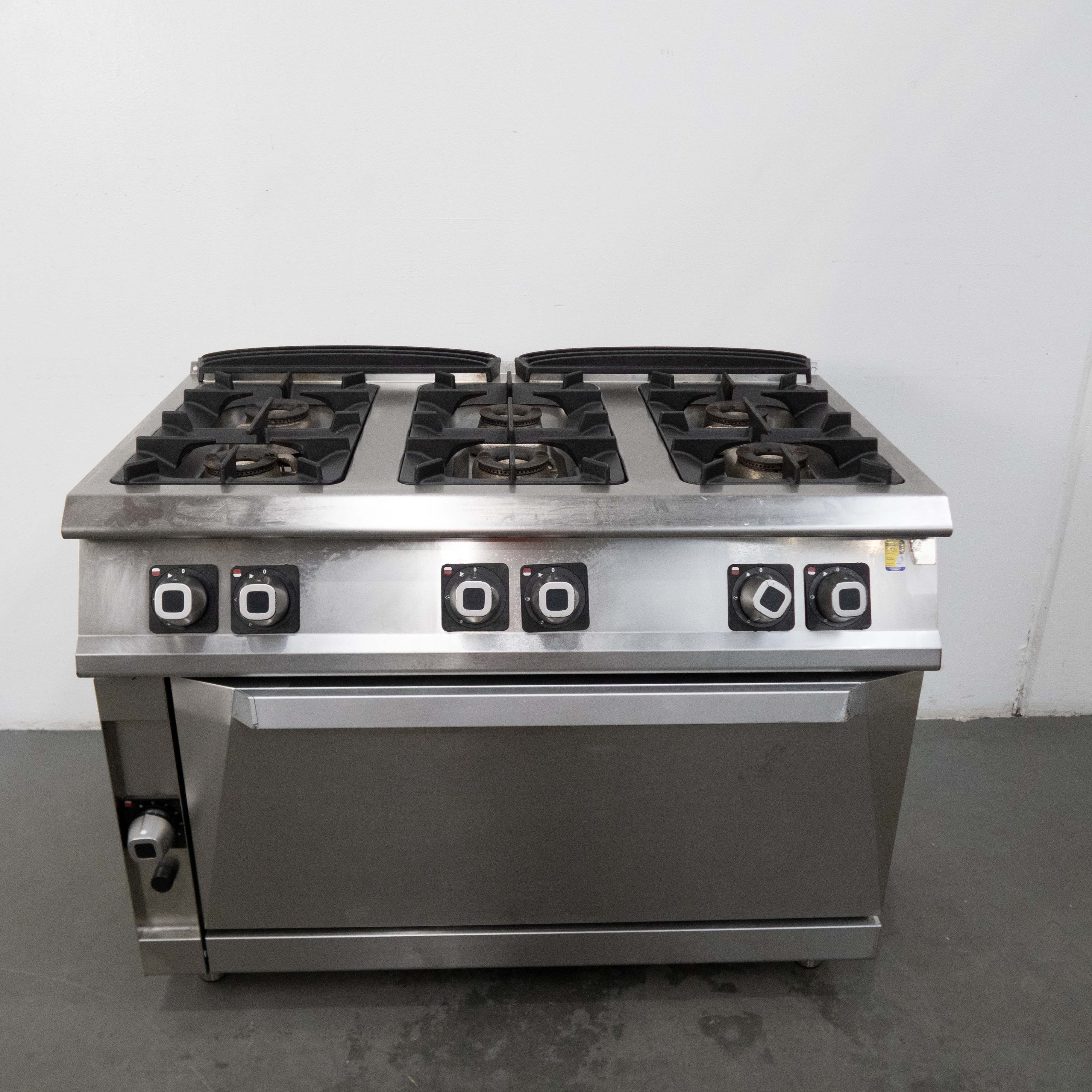 Olis D76/10 CGGFL 6 Burner Gas Range - 859158